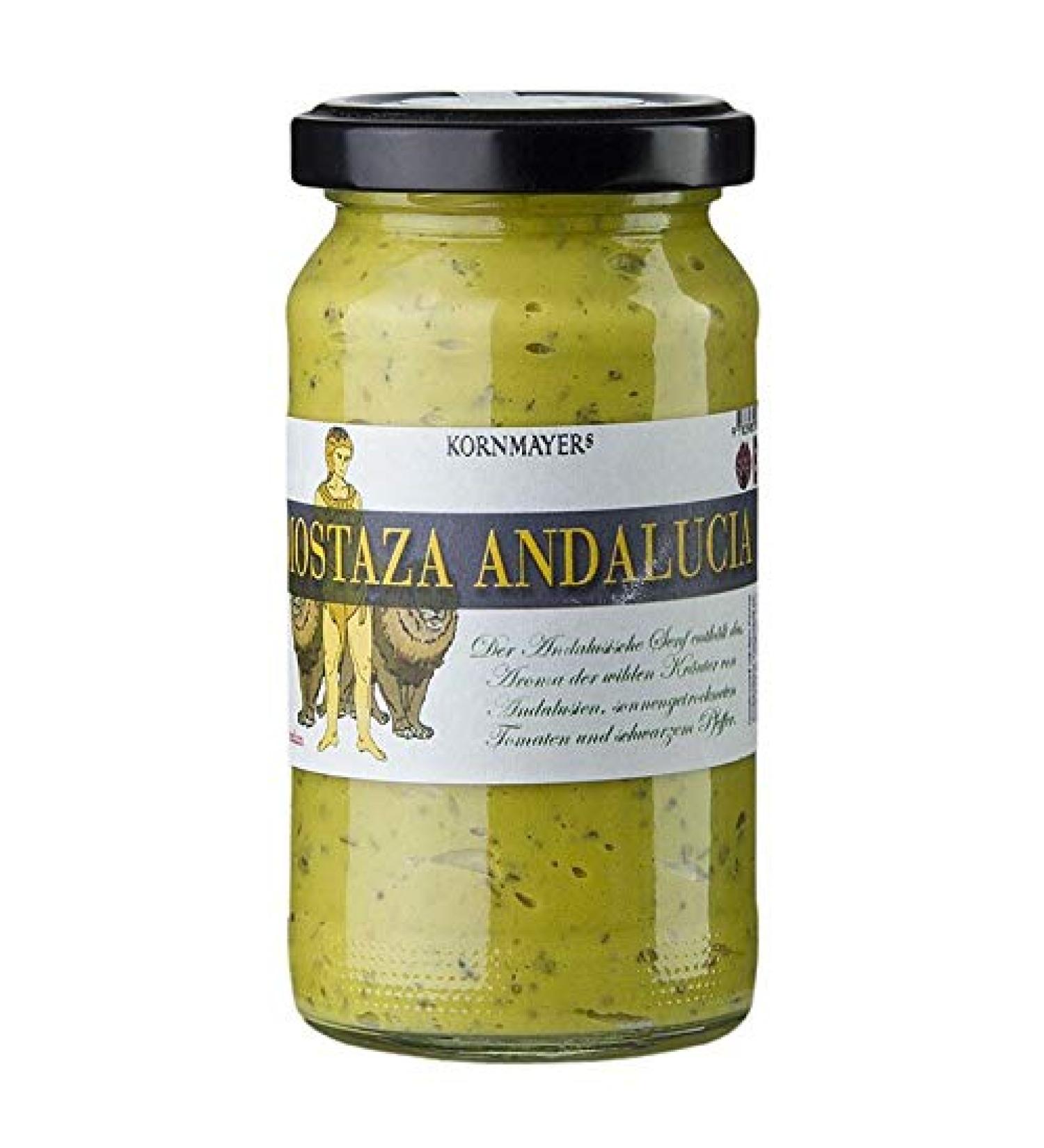 Kornmayer Mostaza Andalucia with tomatoes capers and fennel seeds 210 ml