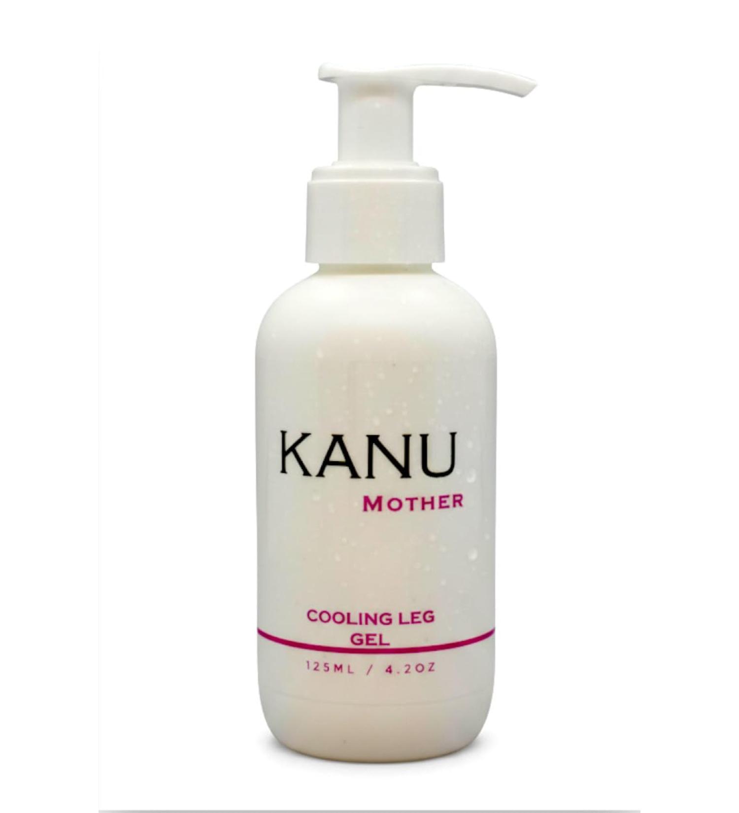 KANU Pregnancy Cooling Leg Gel with Peppermint Oil & Vitamin E- Safe Maternity Skincare for Swollen Legs Tired Feet and Ankle Relief- Hydrating Cream for Expecting Moms - Buy Online on GoSupps.com