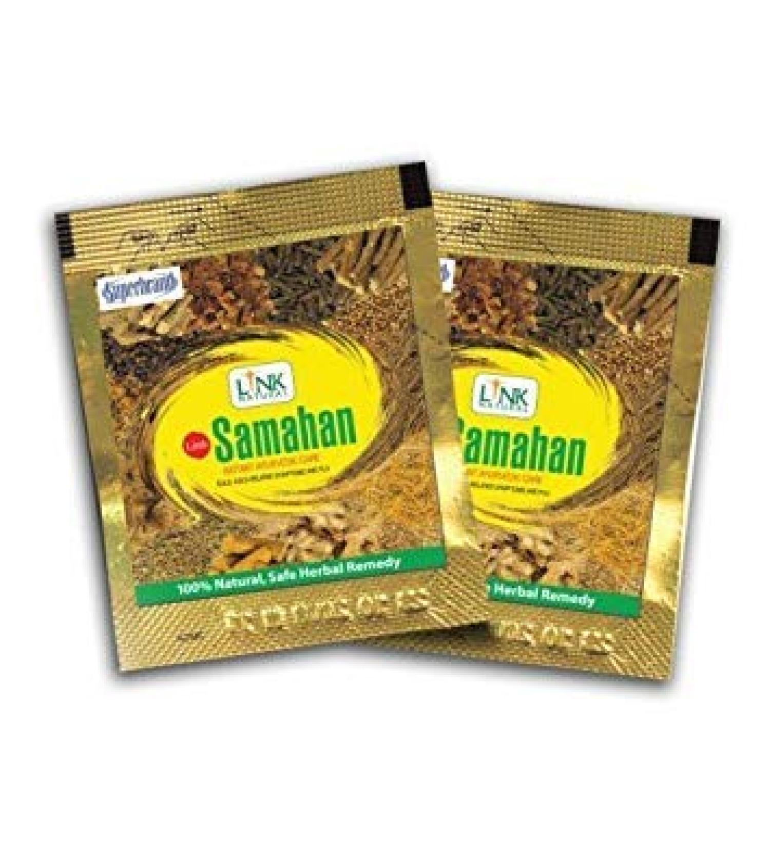 Link Natural Ceylon Ayurvedic Herbal Tea - Natural Samahan Tea Mad with 14 Natural Herbs (Pack of 50) - Buy Online on GoSupps.com