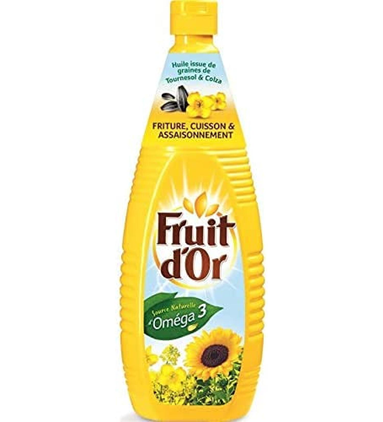FRUIT D'OR - Omega 3 and 6 Oil 1L - Set of 2 - Best Offer - Buy Online on GoSupps.com
