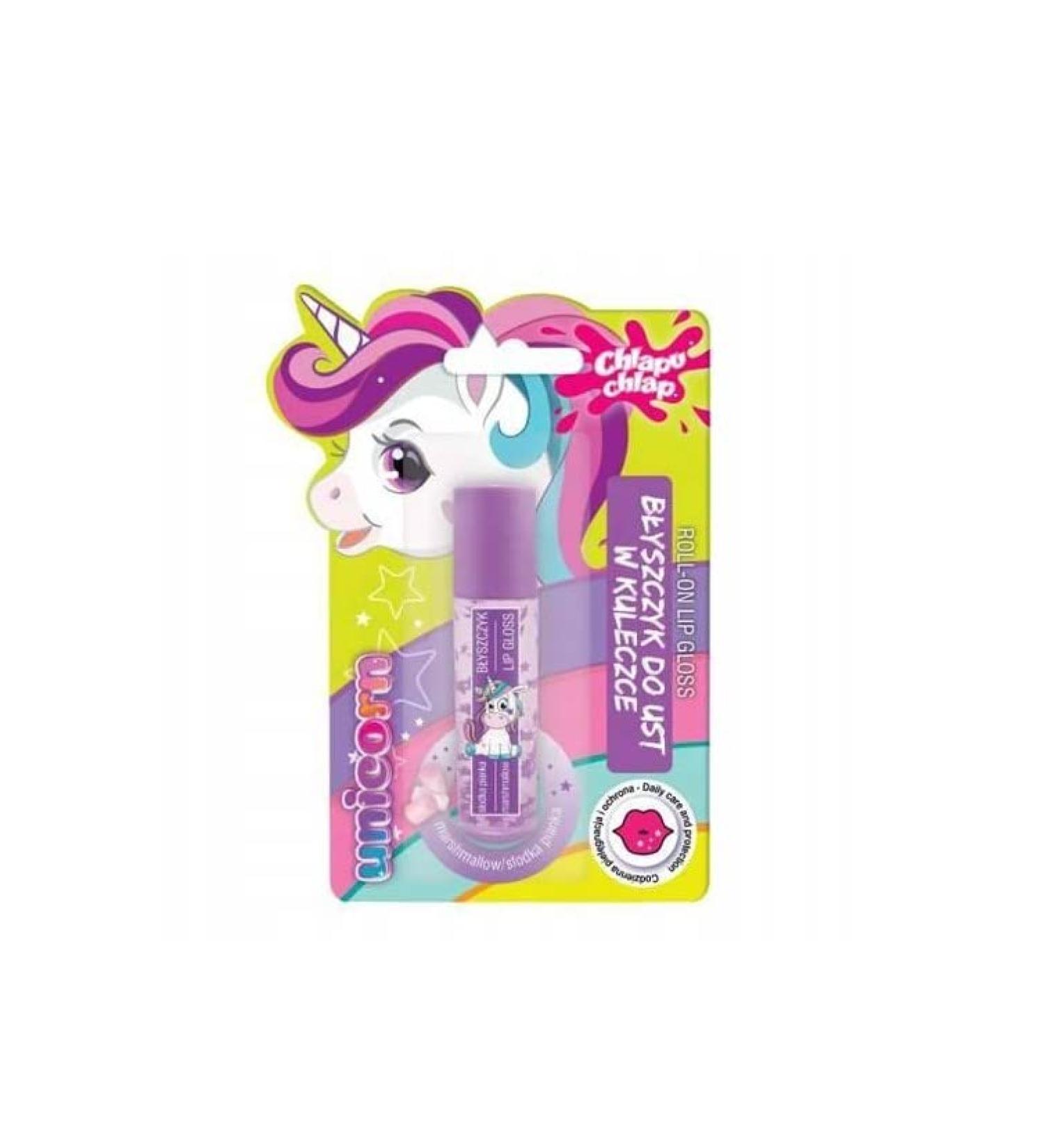 Chlapu chlap Princess-style moisturizing lip gloss marshmallow flavor shiny iridescent has a lip gloss 5 ml
