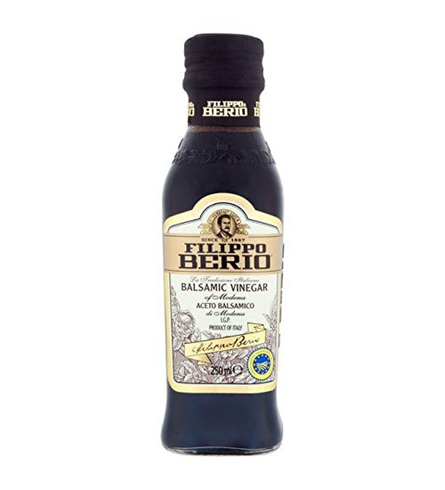 Filippo Berio - Balsamic vinegar - set of 2 bottles of 250 ml