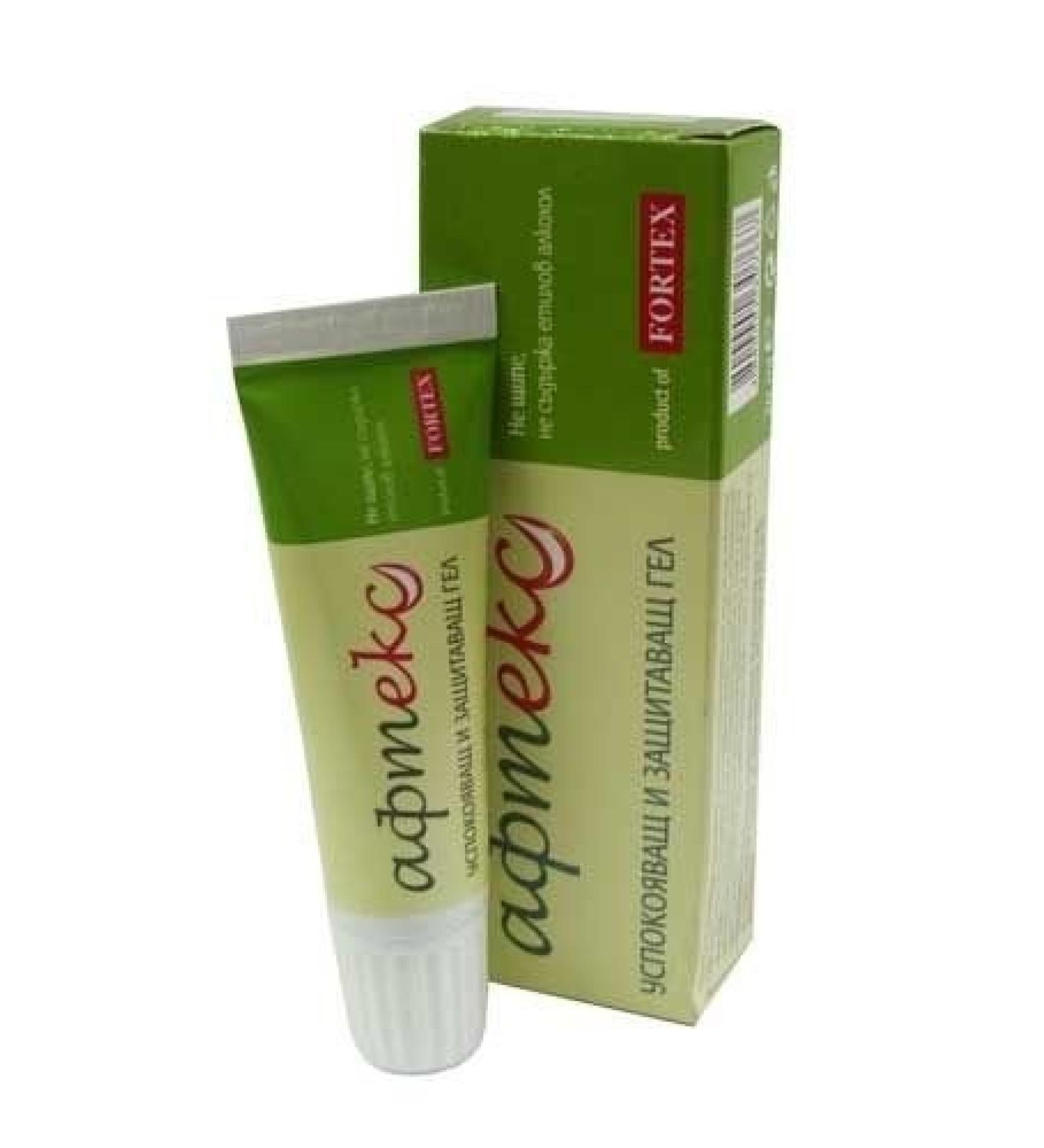 Fortex Fortex AFTEX Gel 20 ml Small Wounds Ulcers Mouth Braces Injuries Dental Denture 20 ml