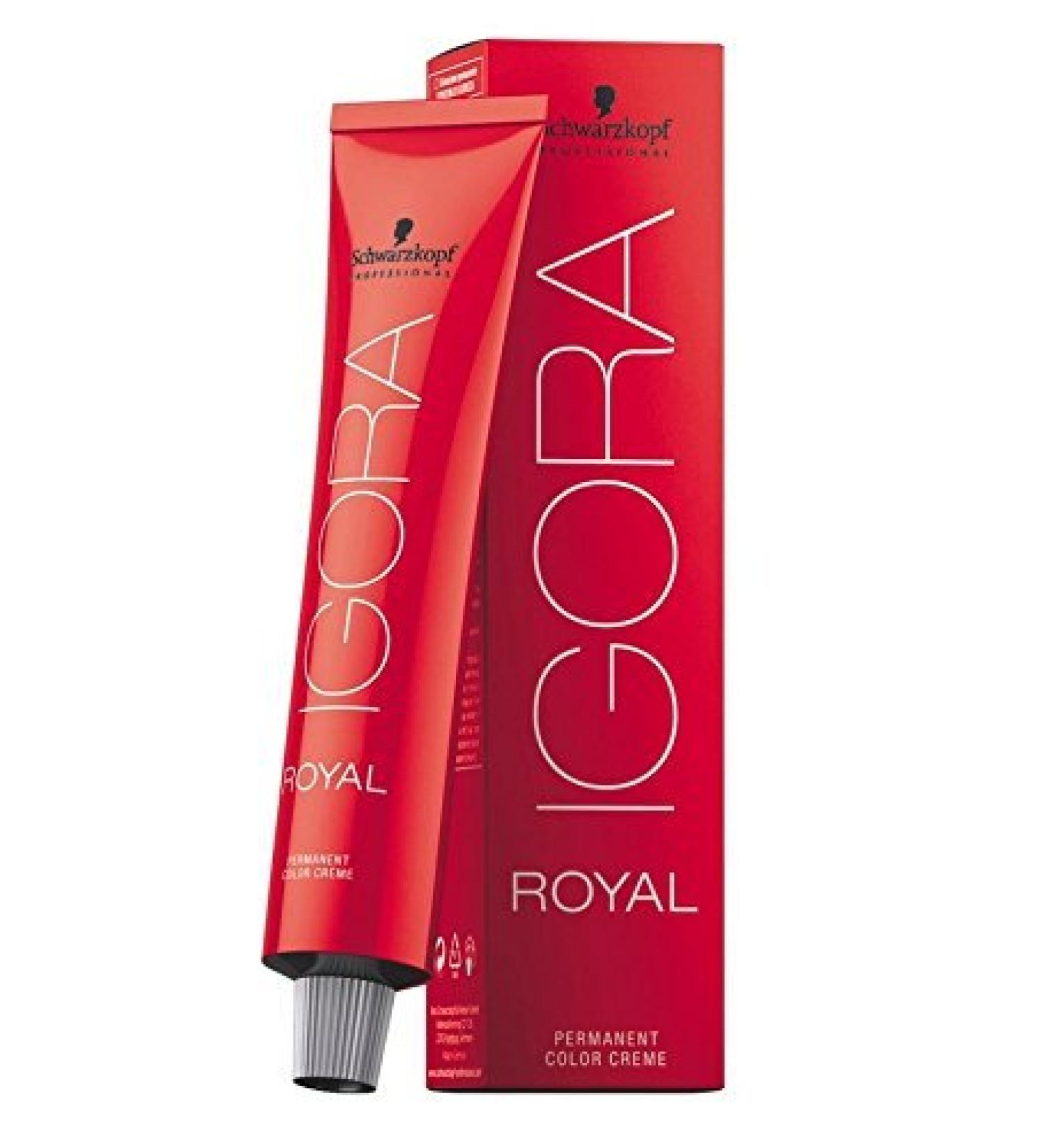 Schwarzkopf Igora Royal Beige 6-4 - Dark Blonde Beige Hair Colour / Tint 60ml Tube Dark Blonde Beige 60 ml (Pack of 1)