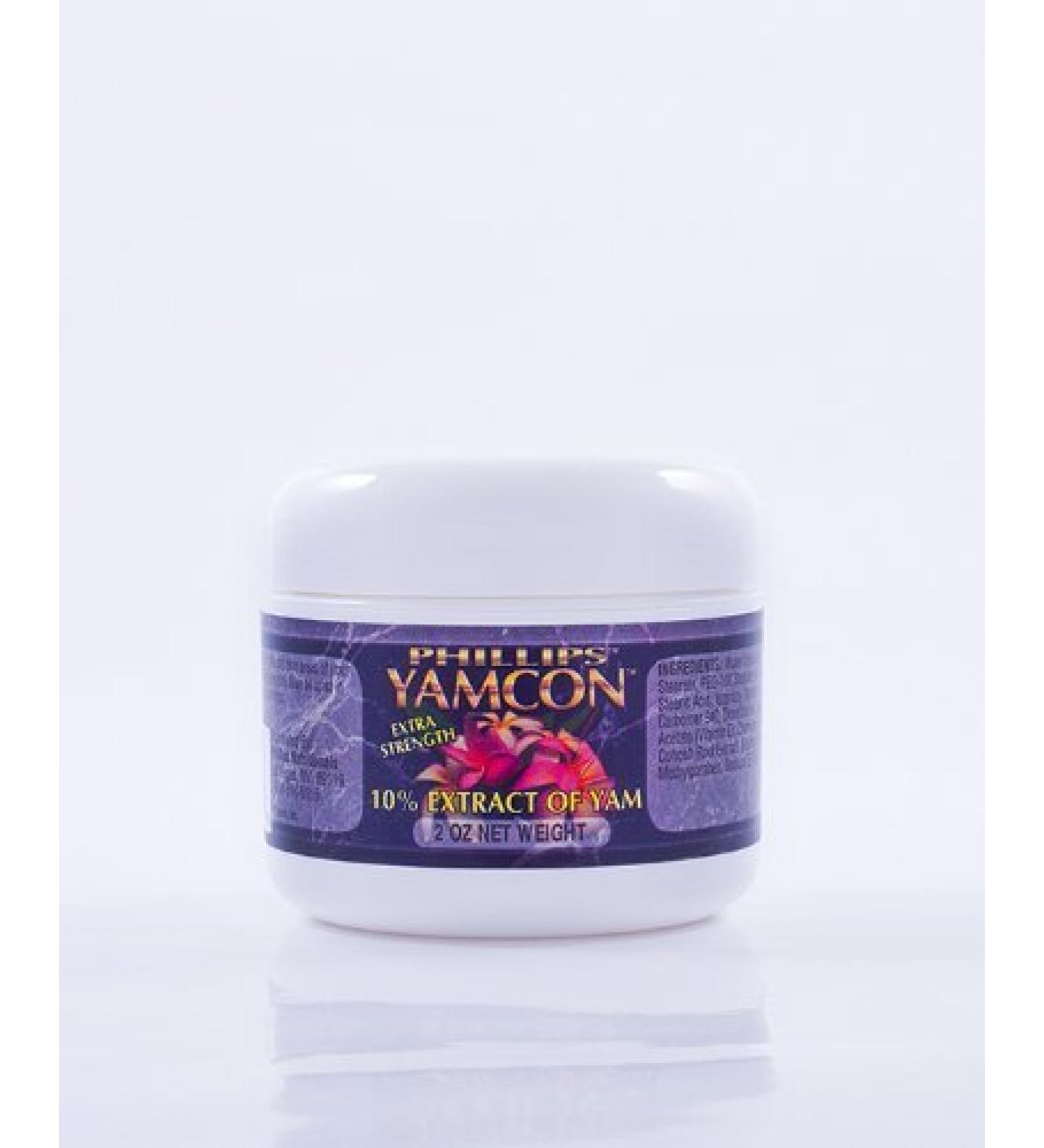 Yamcon Natural Bioidentical Progesterone Cream Extra Strength 10% 2 Oz.