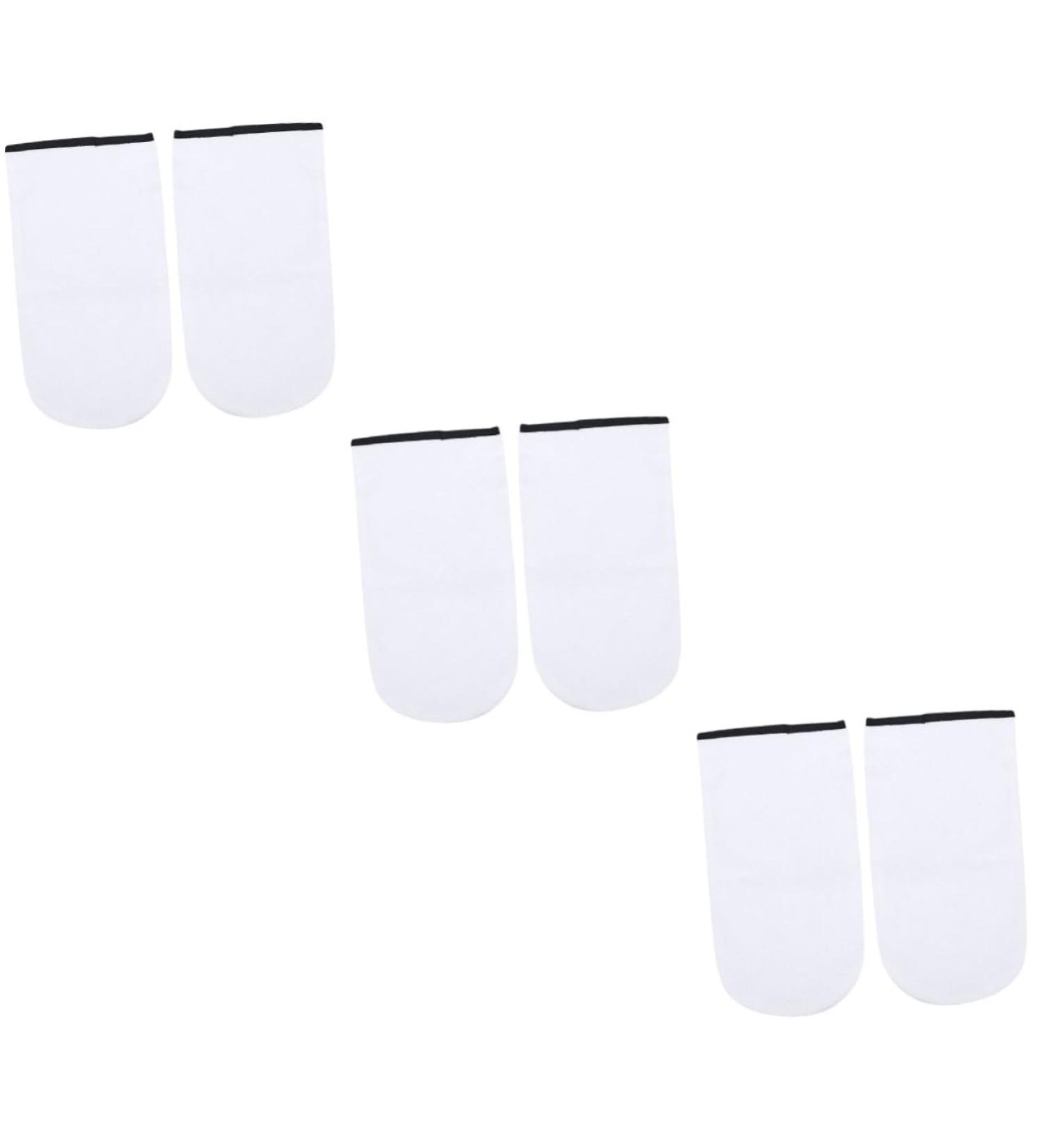 Healeved Gel Gloves 6 Pairs Hand Treatment Mitts Mittens Wax Gloves Moisturizing Gloves Hand Wax Treatment Cold Gloves Soft Cotton Gloves for Sleeping Bath Gloves Gel Care White - Buy Online on GoSupps.com