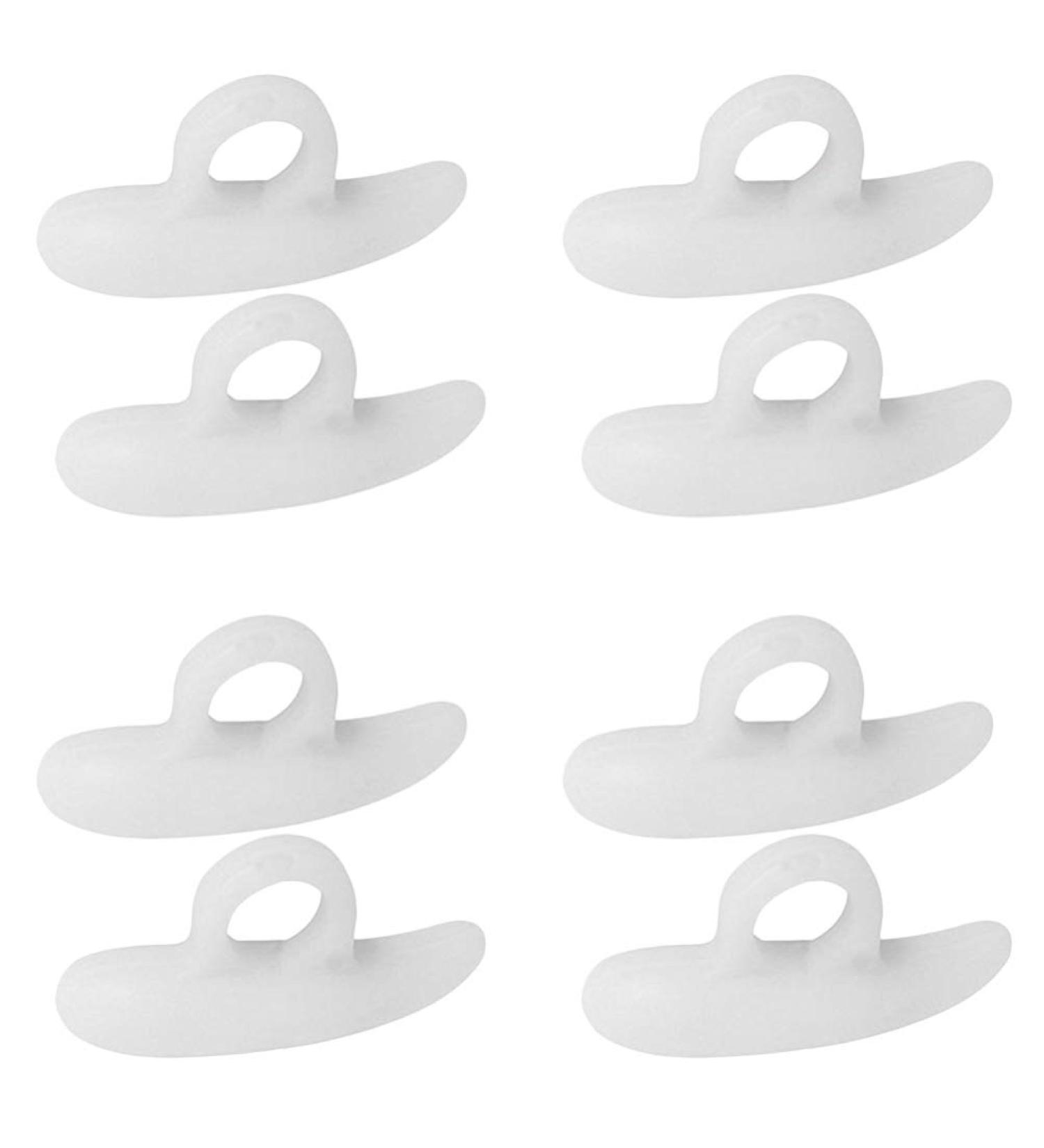 Healifty Toe Spreader & Hammer Toe Cushion Hallux Valgus Finger Brace Splint for Pain Relief | 4 Pairs - Buy Online on GoSupps.com