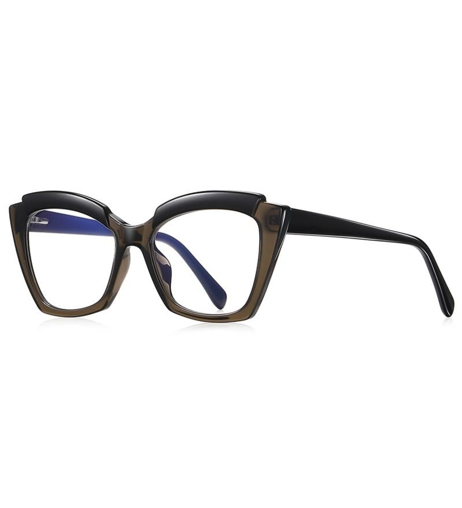 Anti Eye Strain Blue Light Blocking Reading Glasses | 1.00 C1 Flat TR Frame for Comfort & Style - Buy Online on GoSupps.com
