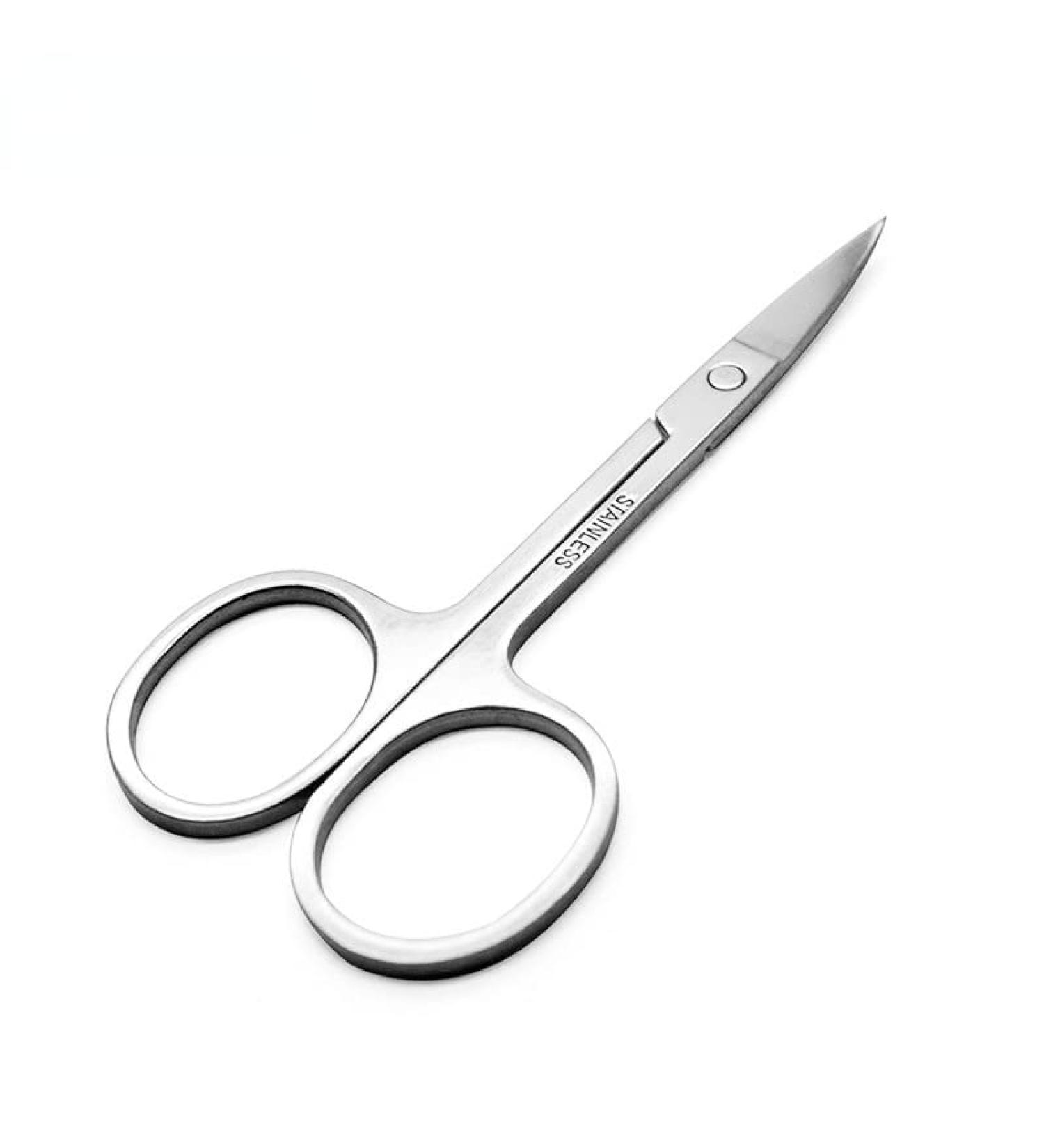 Craft Scissors Professional Nail Scissor Manicure for Nails Eyebrow Nose Eyelash Cuticle Scissors Curved Pedicure Makeup Tools Scissors - Buy Online on GoSupps.com