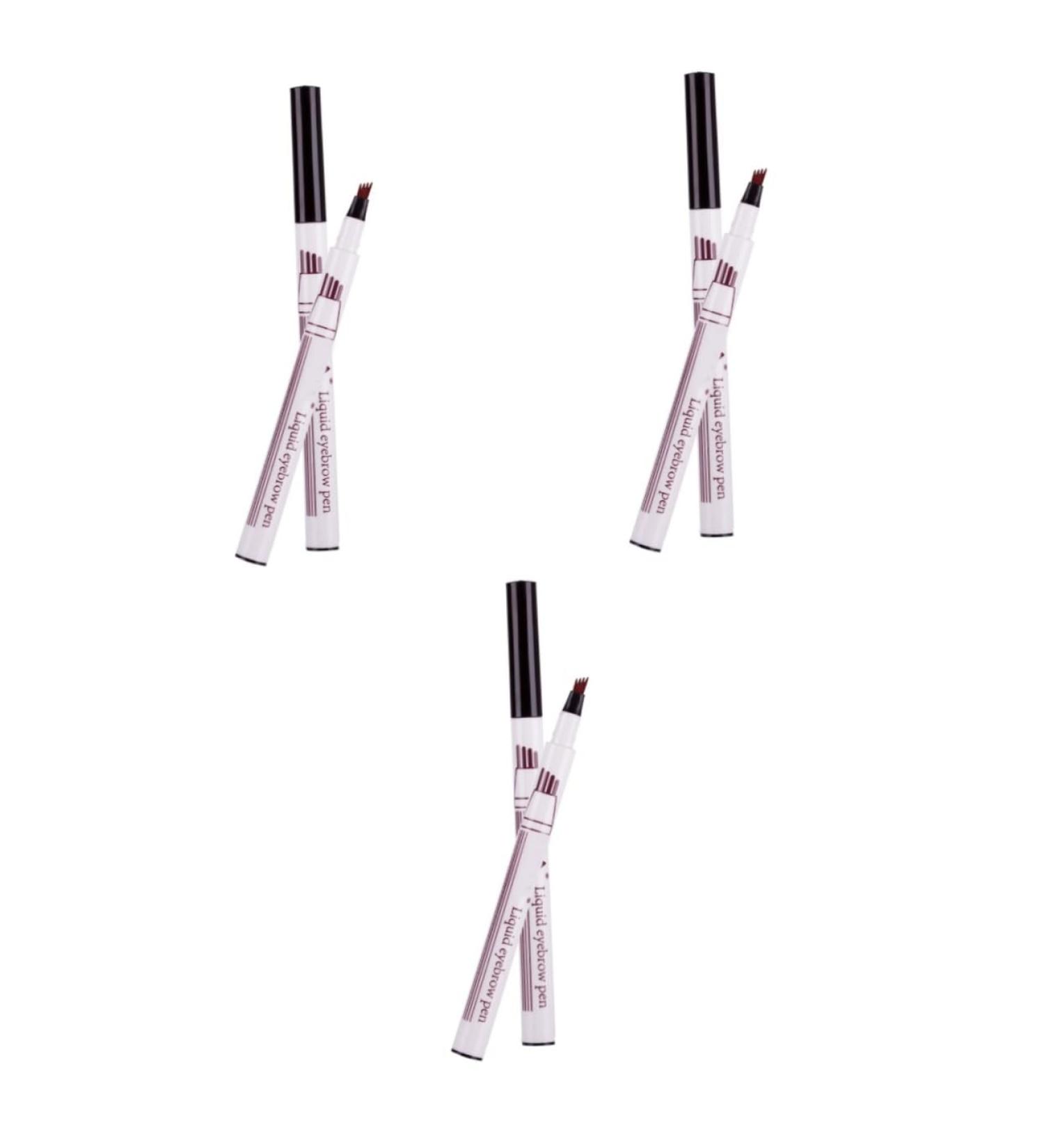 Beavorty 3pcs brow pencil microblading eyebrow pen women eyebrow pencil Miss 1 count (Pack of 1) As Shownx3pcs - Buy Online on GoSupps.com