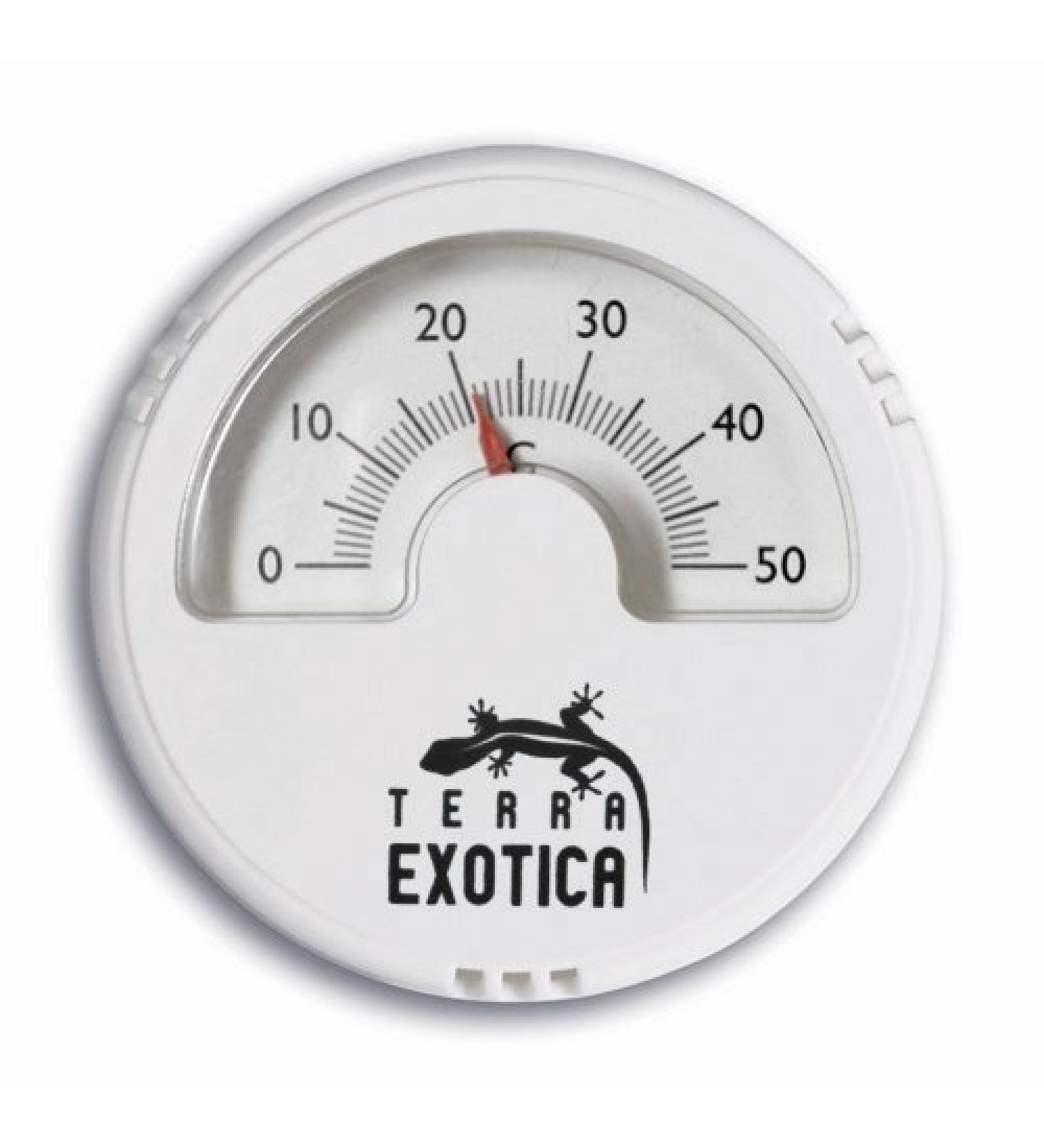 Thermometer analog - white