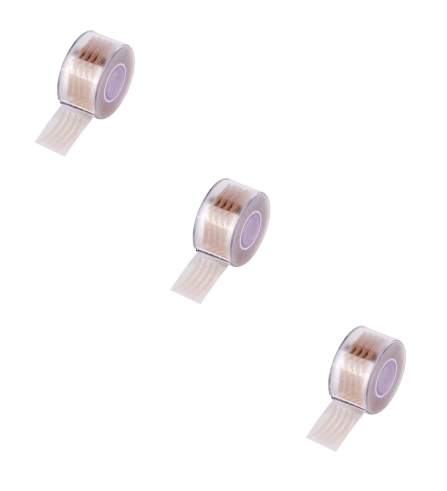 Beavorty Double Sided Tape Heavy Duty 1800 pcs Eyelids Eyelid Pattern Correcting Fold Tapes Skin- Make Mono-eyelids Double Charm to Lift Eye Makeup Tape Strips - Buy Online on GoSupps.com