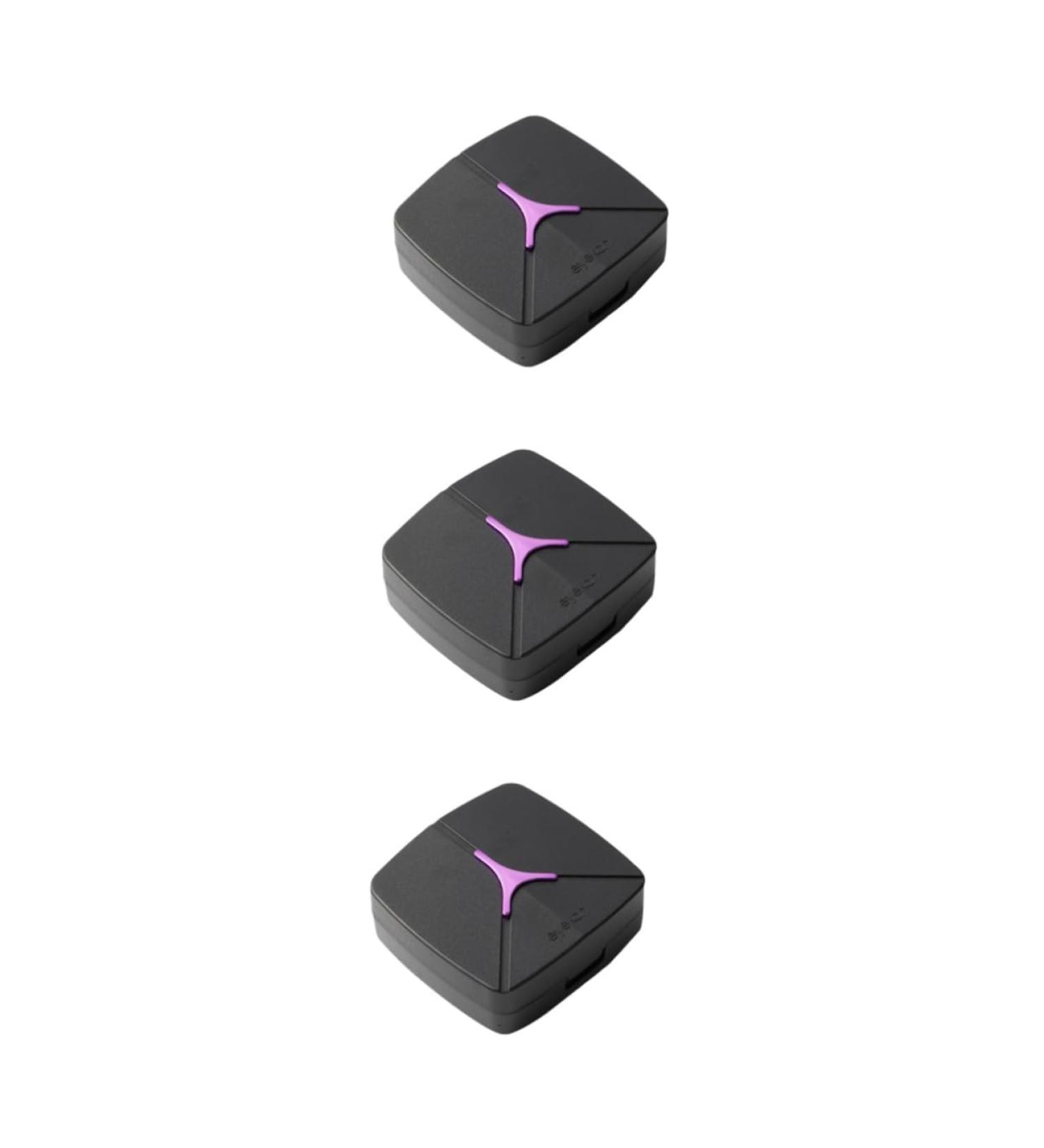 Solustre Crutching Covers & Contact Lens Holder Case - Travel Container for Lenses & Mirror | Durable & Compact Lens Solution - Buy Online on GoSupps.com