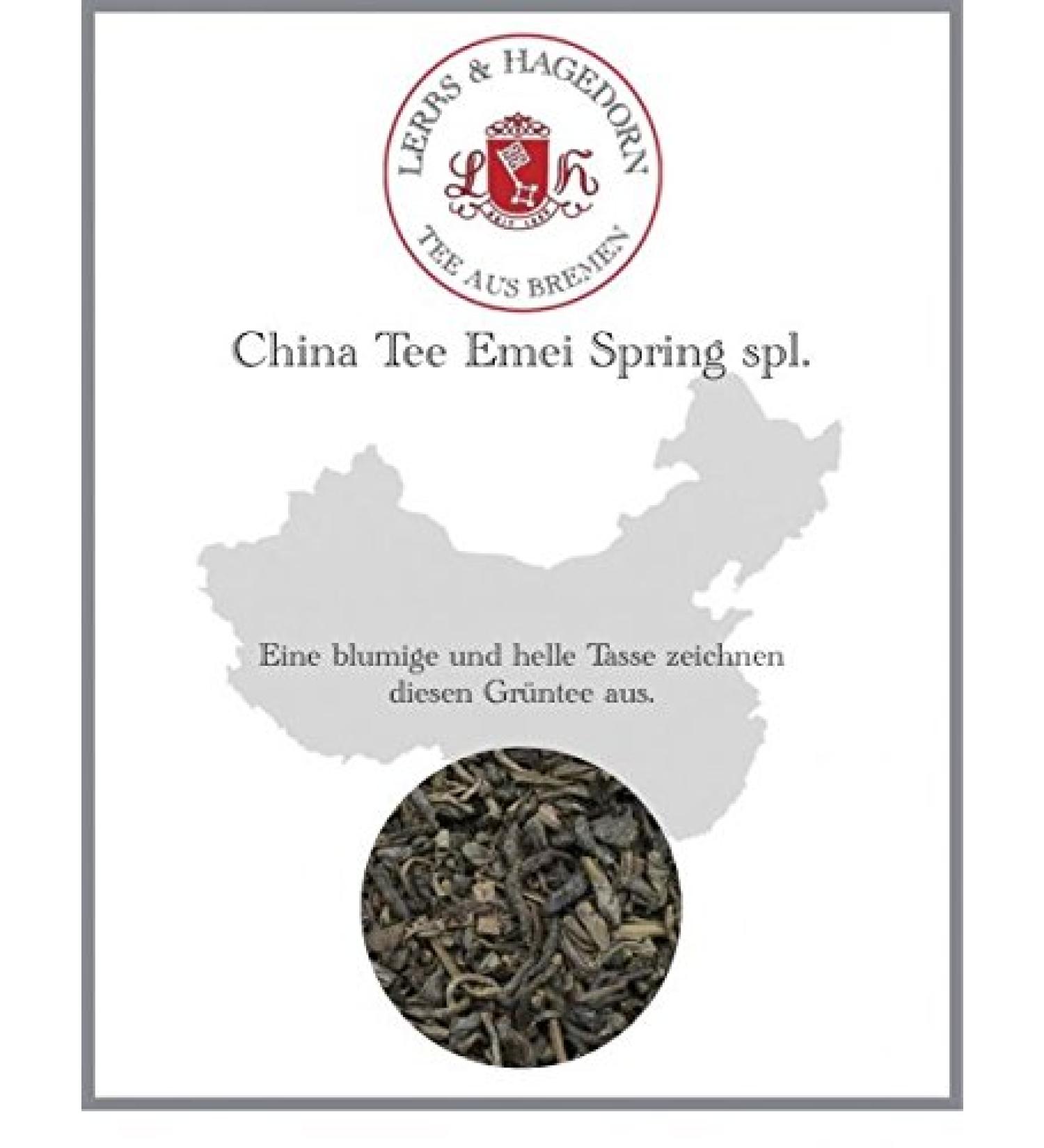  Lerbs & Hagedorn Emei Spring Spl. Chinese Tea 1 kg - Buy Online on GoSupps.com