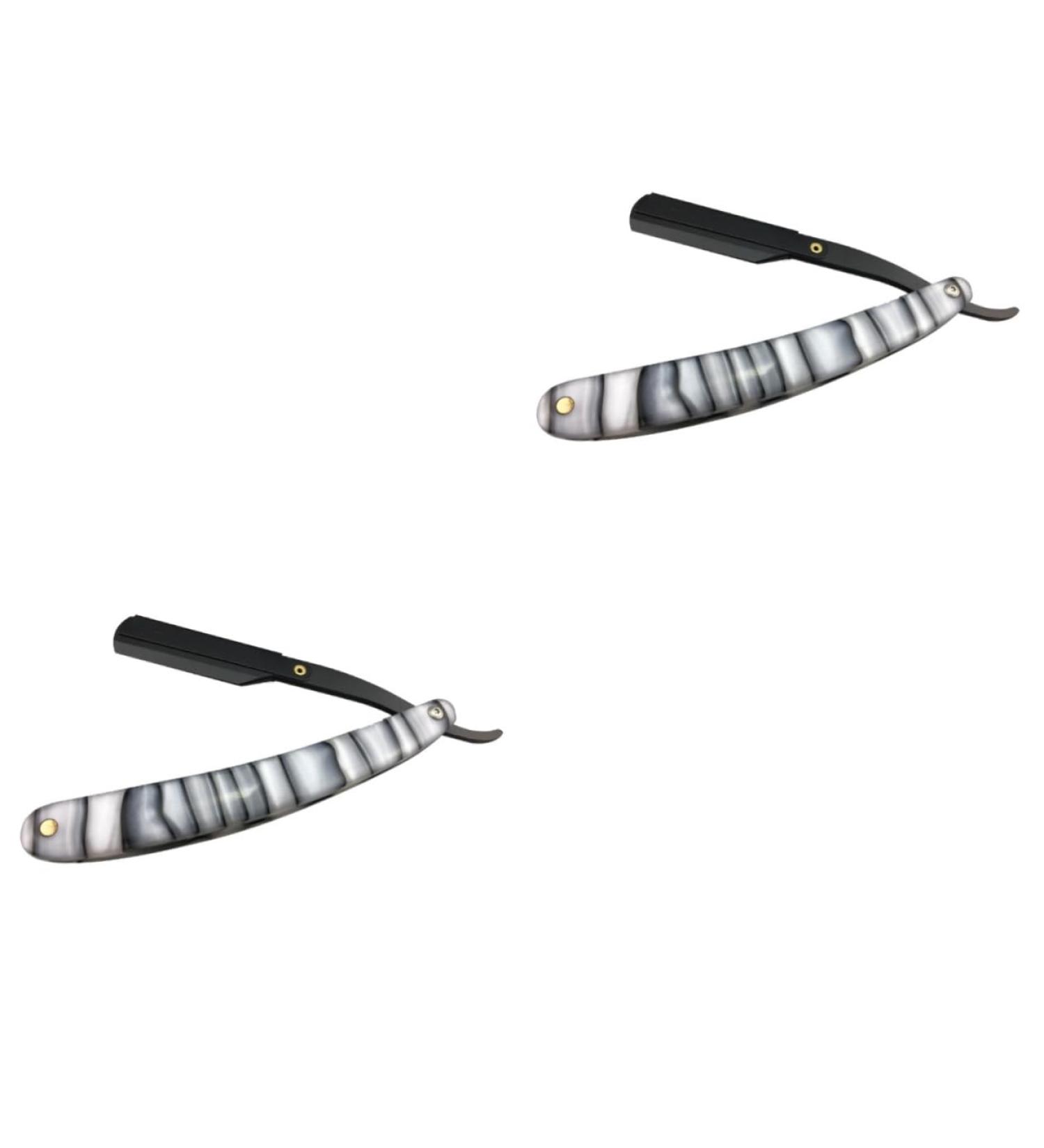 Fomiyes Portable Men's Shaver - Metal Razor with Holder & Shaving Stones | Safe & Handy Manual Razor for Travel - Buy Online on GoSupps.com