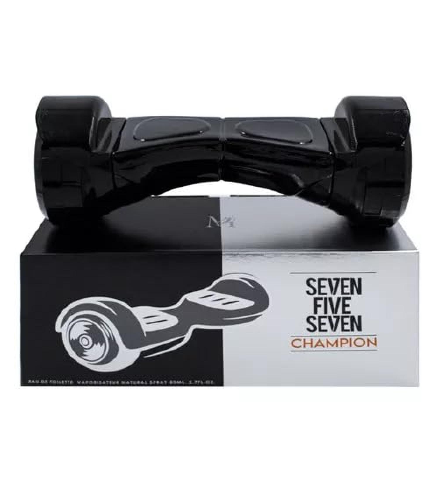 SEVEN FIVE SEVEN CHAMPION BLACK designer cologne spray Eau de Toilette 3.4 Fl. Oz. Woody Aromatic fragrance for men. - Buy Online on GoSupps.com