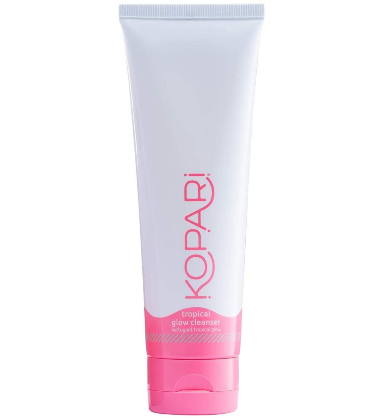 Kopari Tropical Glow Cleanser - Hydrating Face Wash & Makeup Remover | 4.5 oz - Buy Online on GoSupps.com
