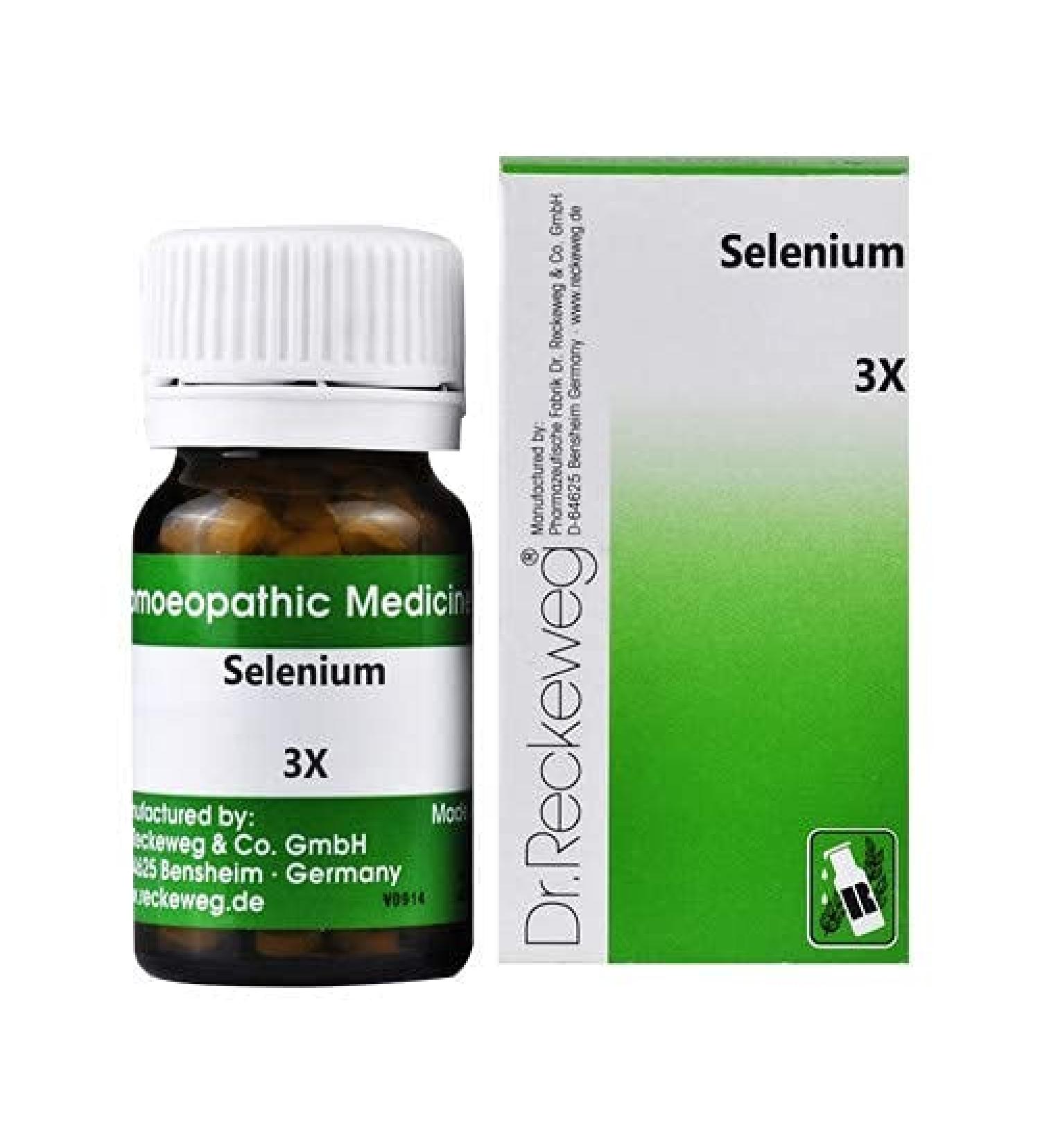 Dr. Reckeweg Germany Selenium Trituration Tablet 3X