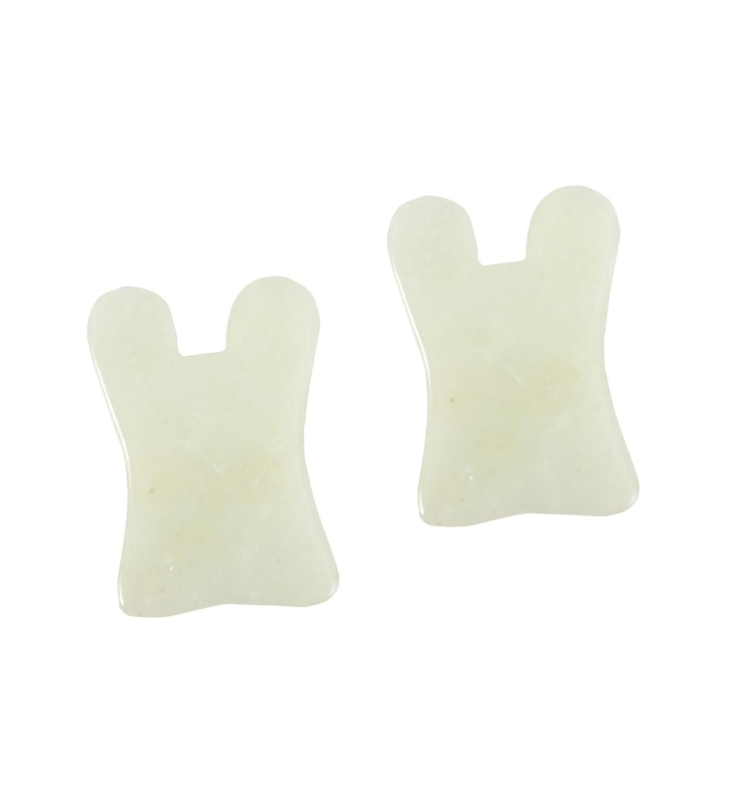 FRCOLOR 2 Pcs Gua Sha Board - Women's Facial Massager Tools | Skincare & Face Massage Stones - Buy Online on GoSupps.com