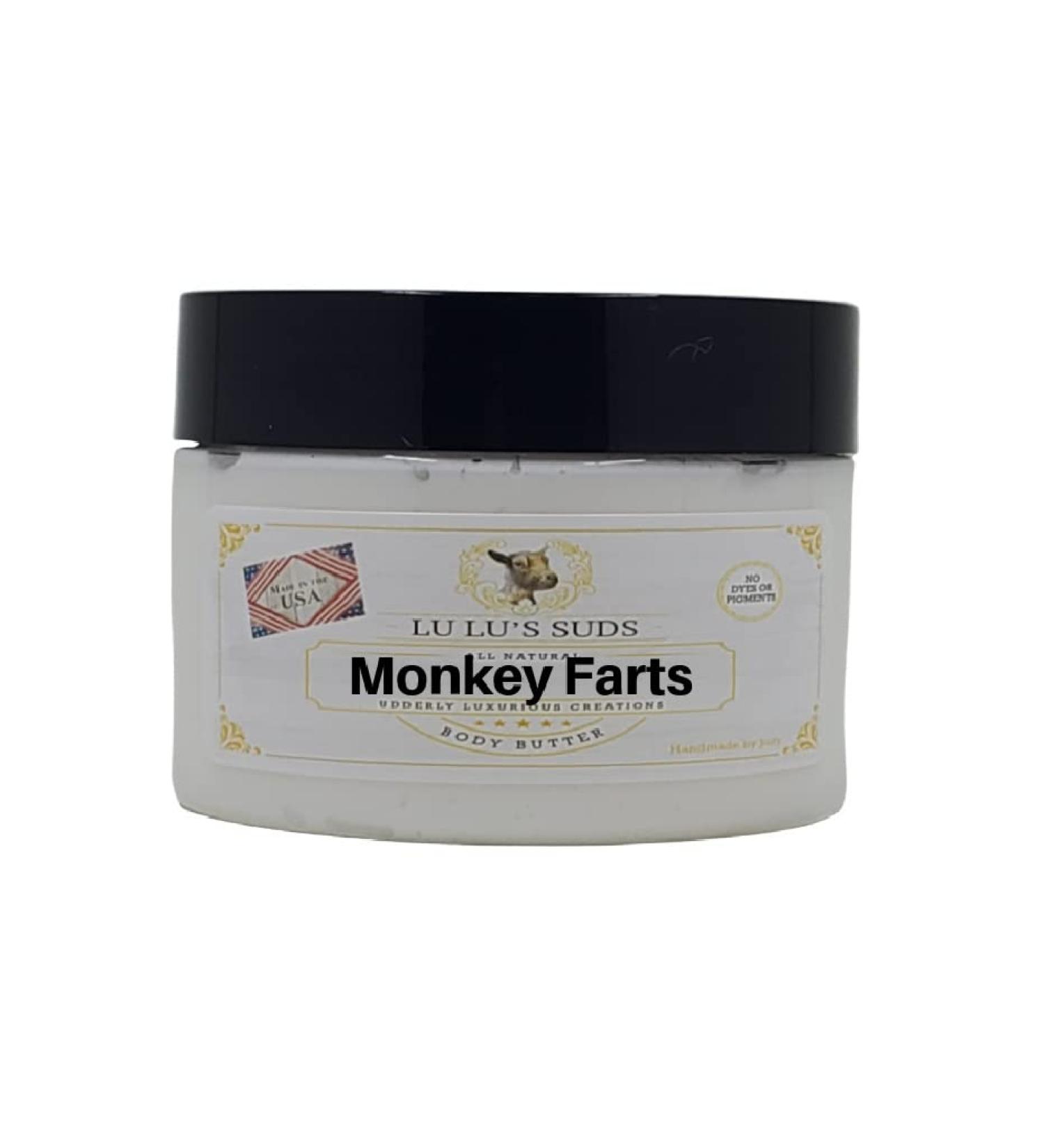 Lu Lu's Suds Hand Made All Natural Body Butter (4 oz Monkey Farts) - Buy Online on GoSupps.com