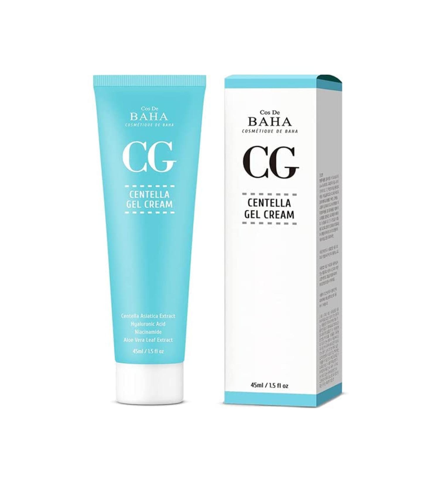 Cos de BAHA CG Centella Gel Cream 45ml - Buy Online on GoSupps.com