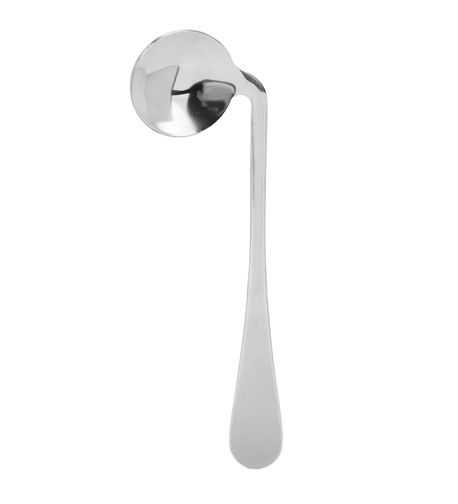 Buy Sonew Curved Spoon - Anti-Shake Steel Self-Feeding Utensil for Hand Tremors & Seniors (Right Hand) - International Shipping Available - Buy Online on GoSupps.com
