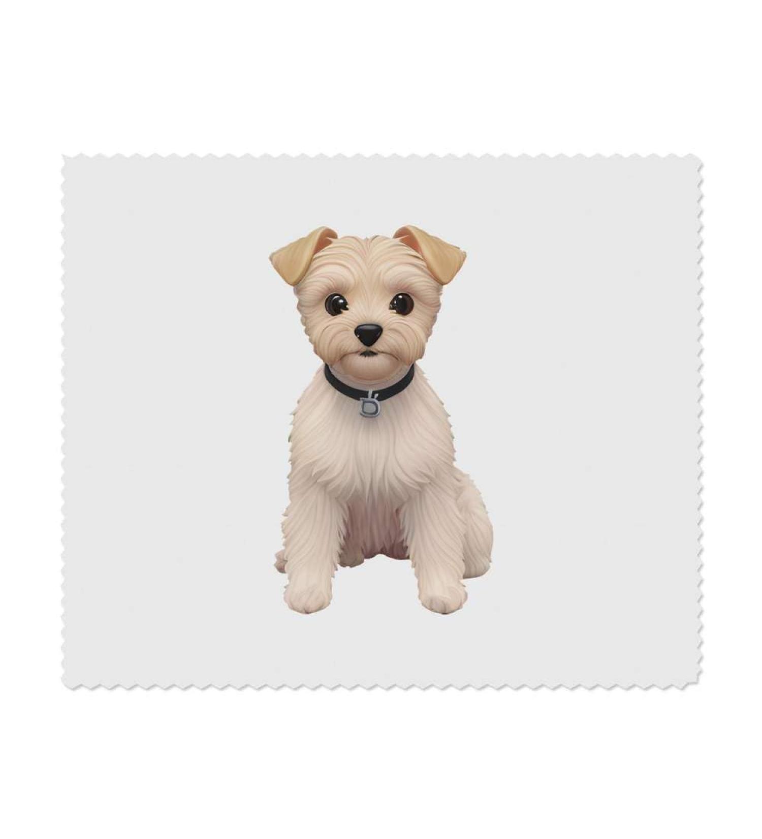 2 x Terrier Dog Microfiber Cleaning Cloths - Durable Soft & Eco-Friendly | Perfect for Home & Travel - Buy Online on GoSupps.com