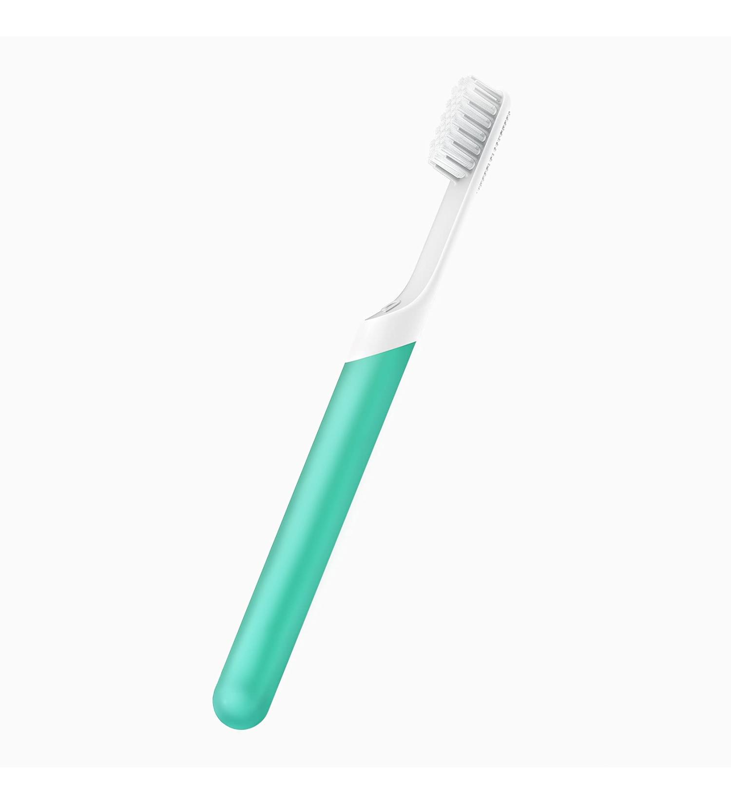Quip Green Plastic Electric Toothbrush - Eco-Friendly Dental Care - Buy Online on GoSupps.com