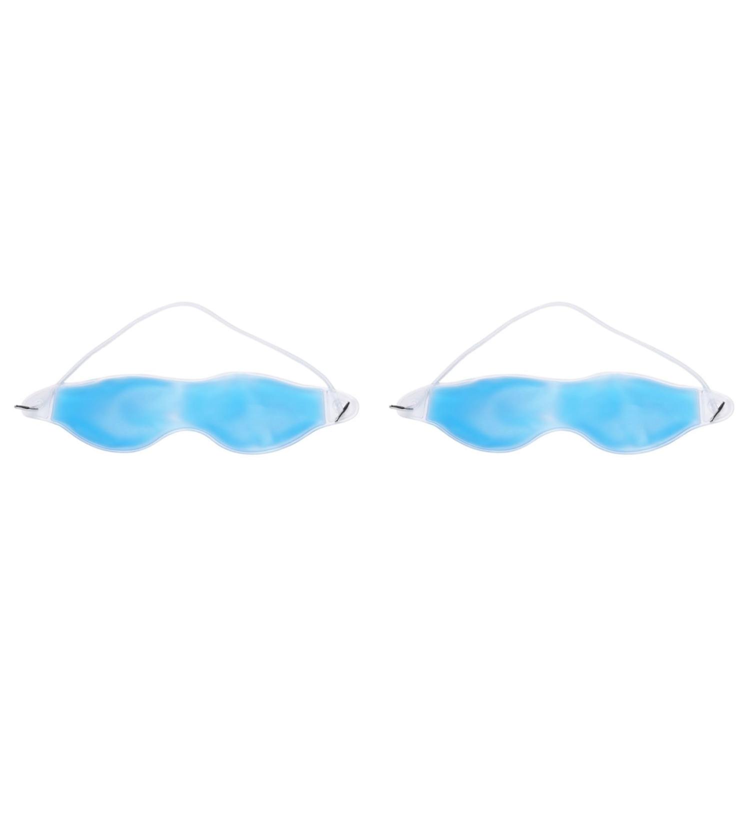 Bonkshire 2X Soothing Eye Mask Relaxing Headache Relief Ice Cold Cooling Gel Tired Eyes Pad - Buy Online on GoSupps.com