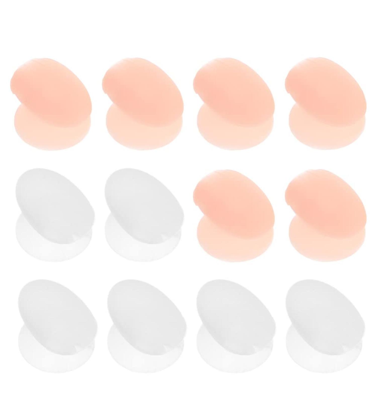 FRCOLOR 12pcs Lip Brush Covers - Makeup Brush Caps for Travel Assorted Colors & Anti-Lost Design Perfect for Lip Masks - Buy Online on GoSupps.com