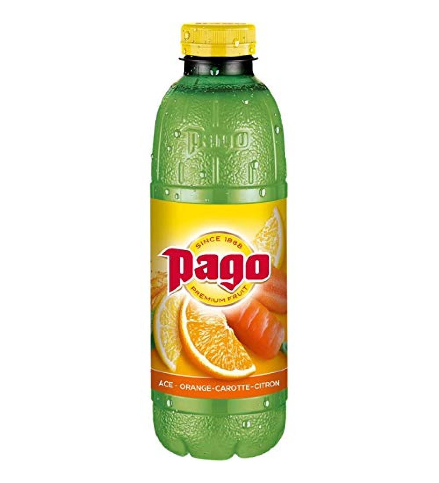 PAGO - Orange Carotte Citron Pet 75Cl - ( Lot De 4 ) - Buy Online on GoSupps.com