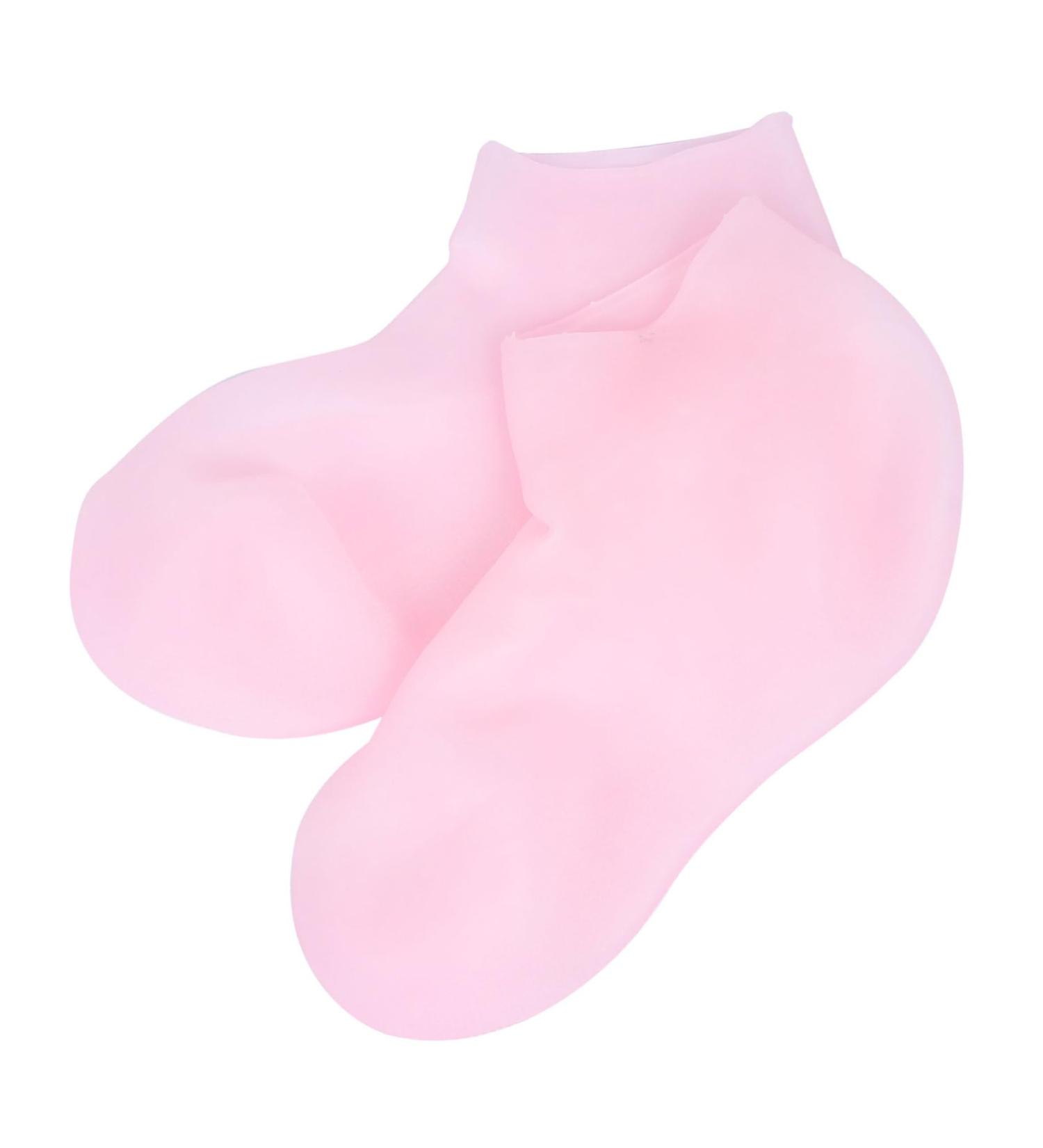 Housoutil 1 Pair Protective Socks Cotton Socks for Moisturising Spa Moisture Socks Foot Lotion Socks Silicone Cotton Glove Womens Socks Gel Sock Feet Miss Pink Heel Foot Socks Sebs - Buy Online on GoSupps.com