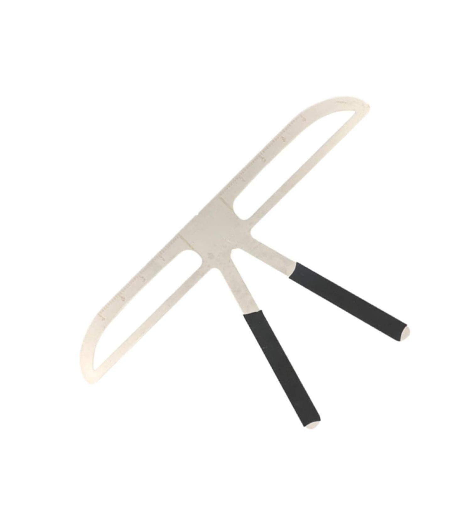 Beavorty eyebrow measure ruler eyebrow stencil positioning DIY ruler calipers t tool Three-point positioning 1 count (Pack of 1) As Shown - Buy Online on GoSupps.com