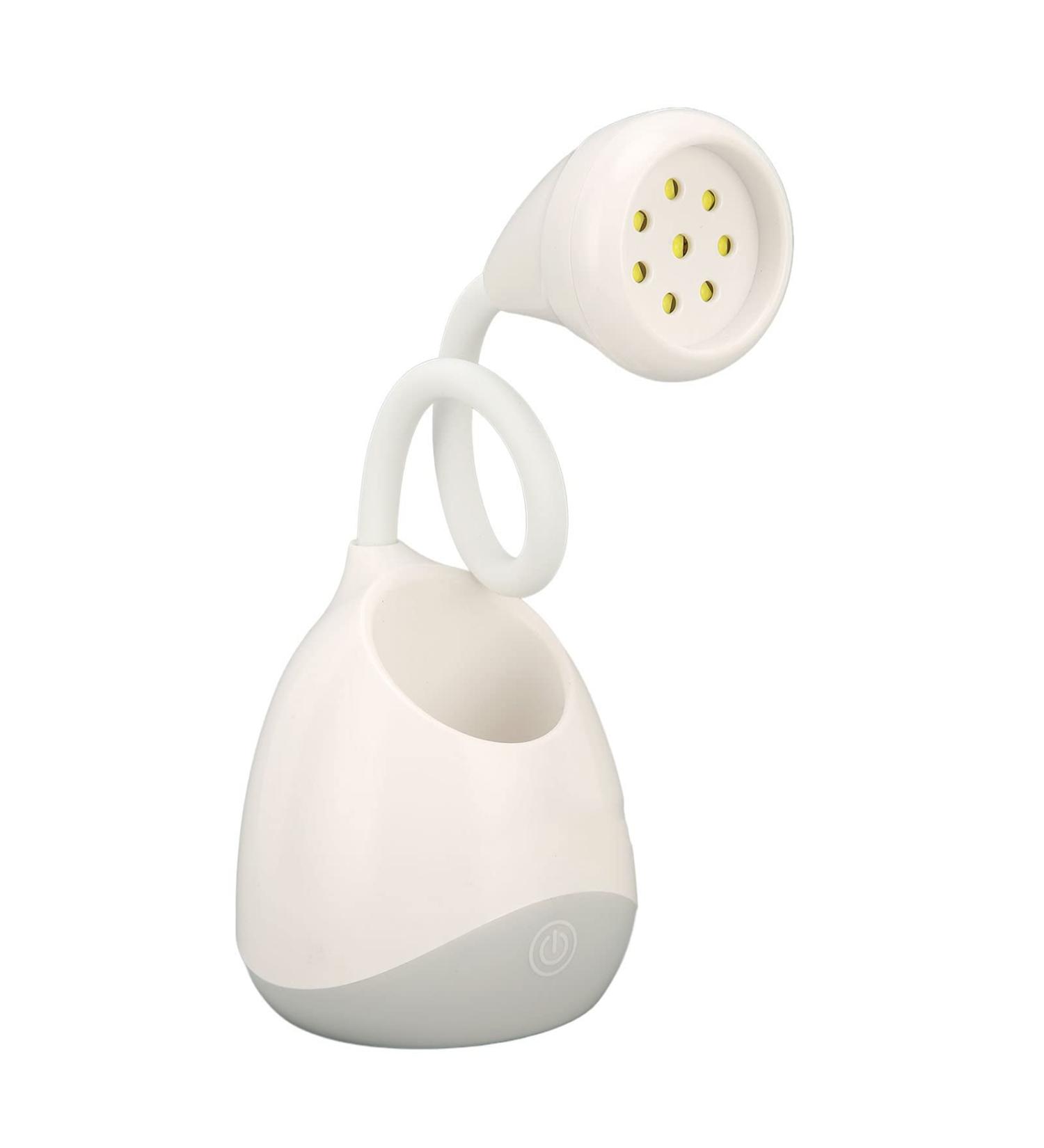 8 LED Gel Polish Drying Lamp 360 Degree Adjustable Nail Manicure LED Light for Salon Type C Interface with Built In Battery 3D Design USB Charging - Buy Online on GoSupps.com