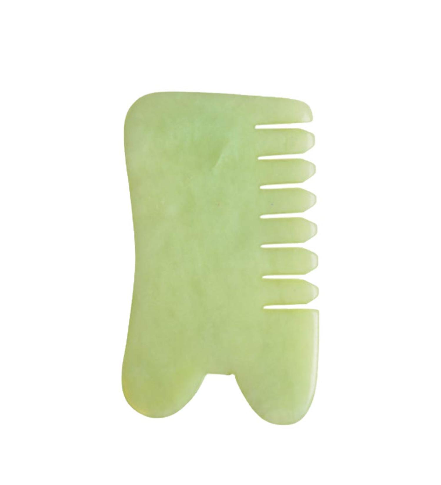 Milist Gua Sha Stein - Jade Gua Sha Massager for Spa Therapy & Scalp Acupuncture | International Shipping - Buy Online on GoSupps.com