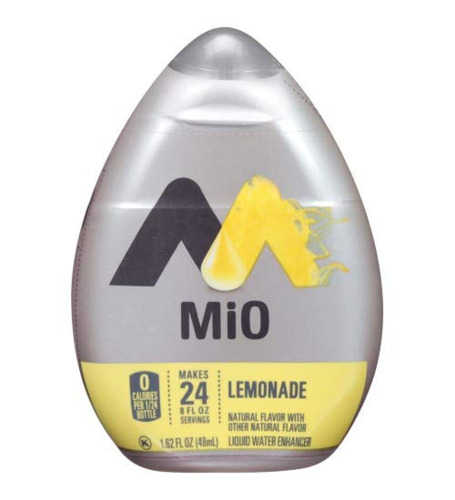 MiO Lemonade Water Enhancer (Pack of 2) Lemonade 1.62 Fl Oz (Pack of 2)