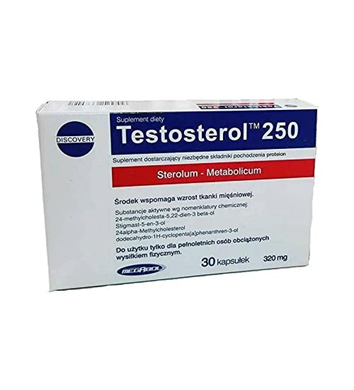 Megabol Megabol Testosterol 250 1 x 30 capsules