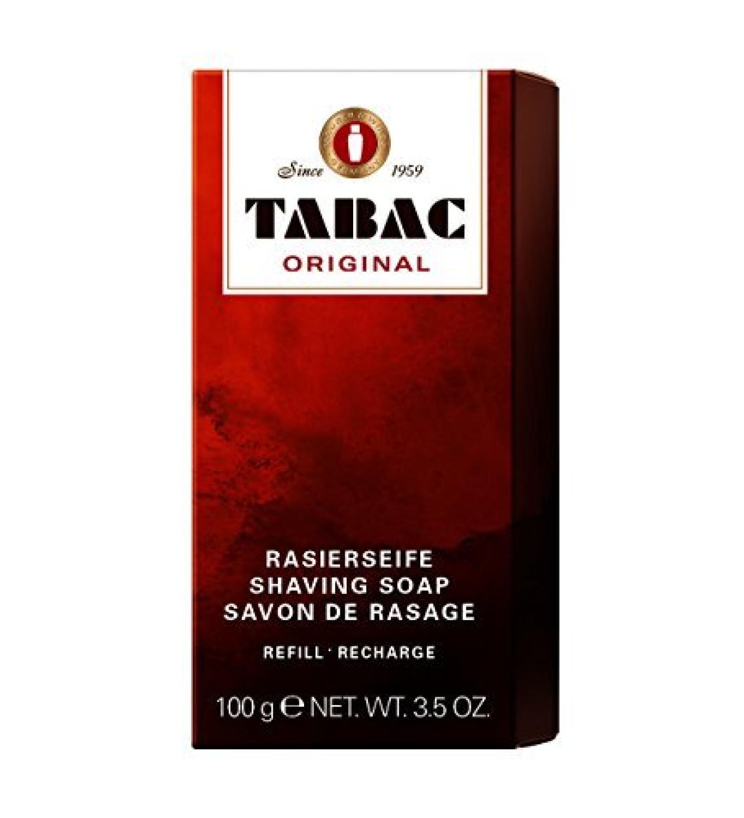 Tabac Shaving Soap Stick Refill - 100g by Maurer & Wirtz