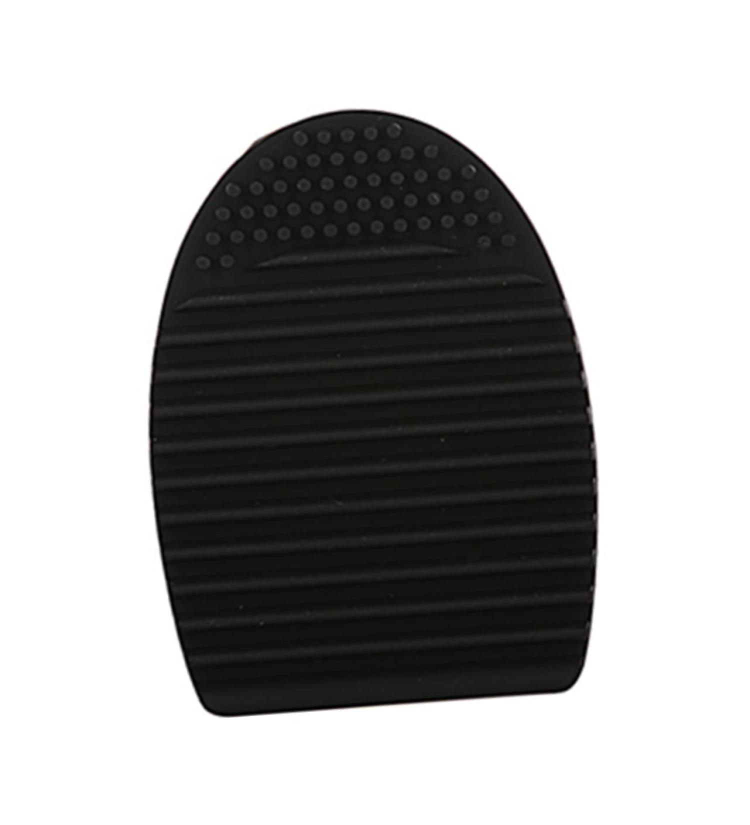 Ipetboom Makeup Sponge Cleaner Makeup Brush Cleaner Mat Brush Cleaning Pads Make up Kit Silicone Cosmetic Brush Egg Cleanser Limpiador De Brochas De Maquillaje Makeup Egg Travel Tool Mini medium Black - Buy Online on GoSupps.com