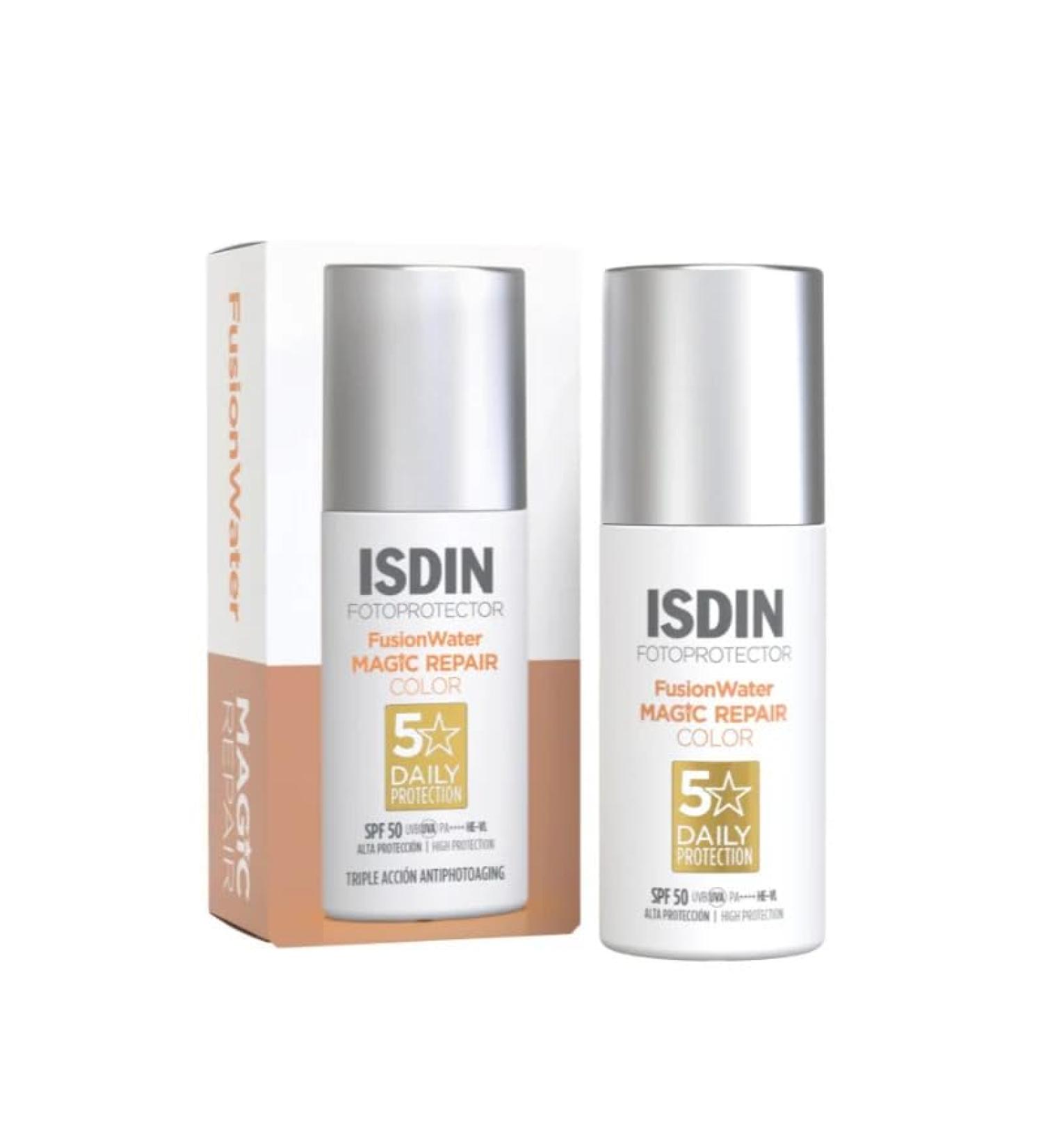 ISDIN Fotoprotector Fusion Water Magic Repair Color Protezione Colorate 50 ml