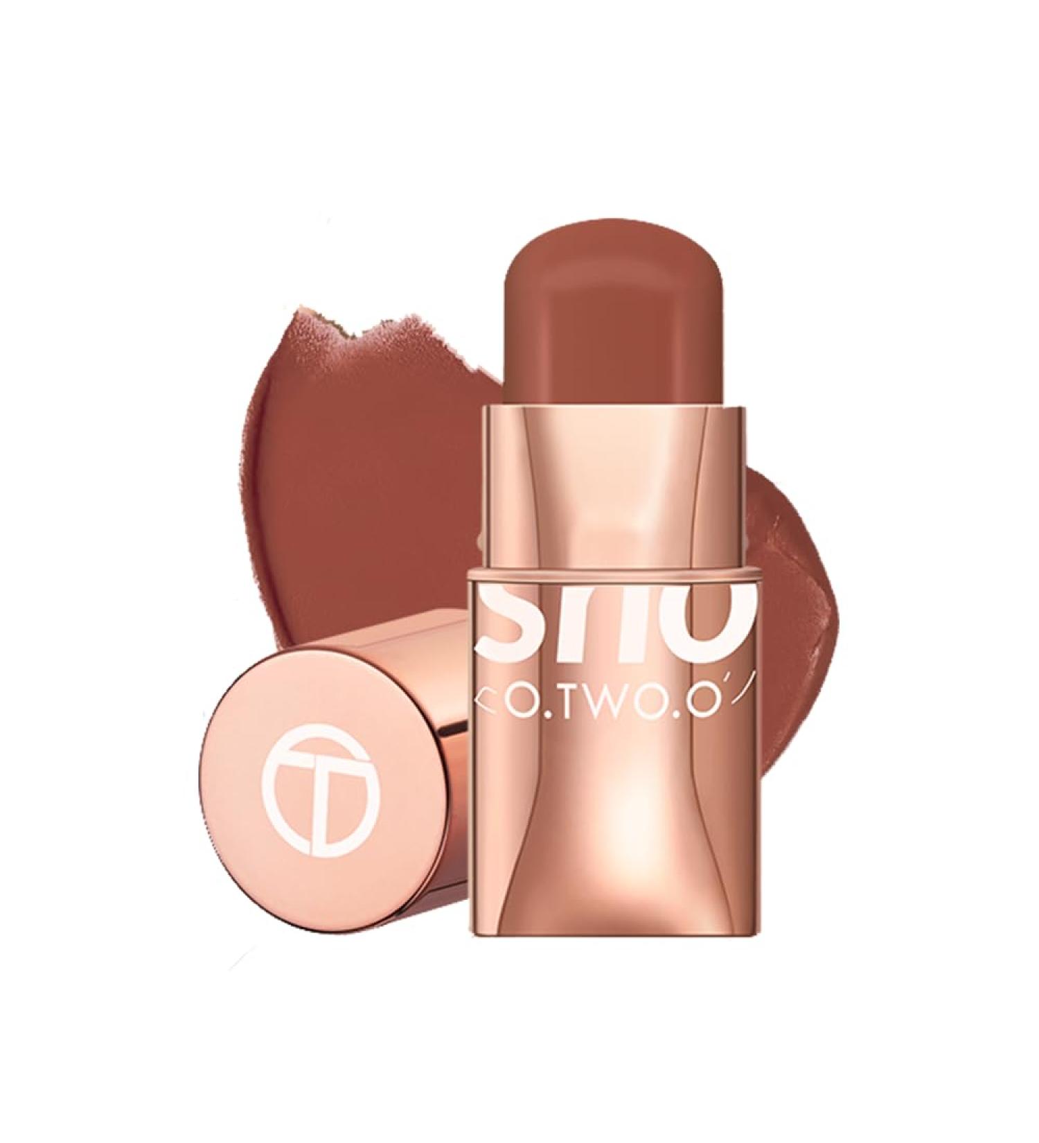 6 Colors Lipstick Glow Colour Bounce Blush Stick 3-In-1 Tint Buildable Waterproof Lightweight Blush Stick Cream Blends Perfectly Onto Skin Dainty For Eyes Lips & Cheeks Versatile Use (#05 Obsessed) - Buy Online on GoSupps.com