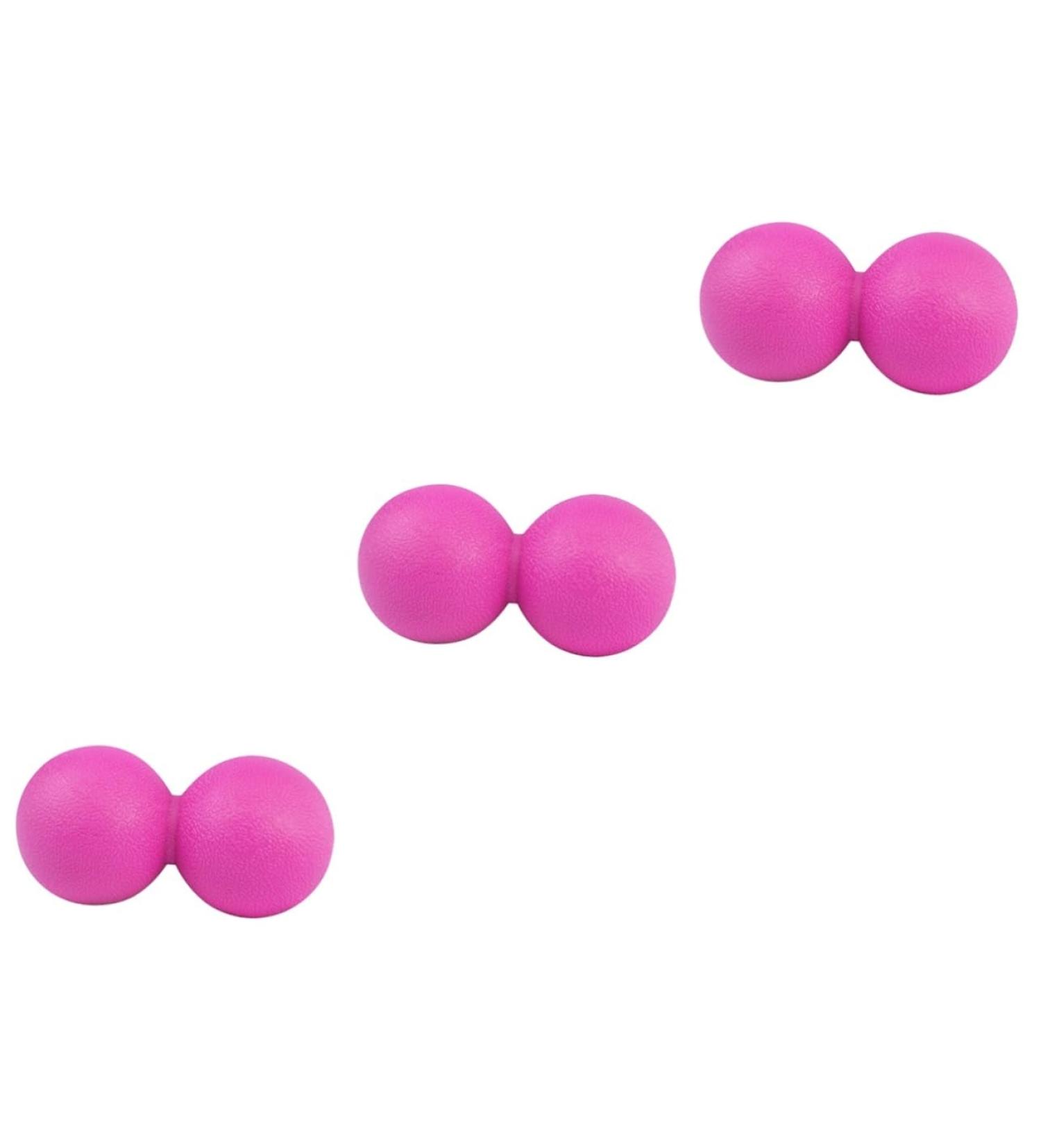Magiclulu 3ST Massage Ball - Peanut Ball Acupressure & Yoga Roller for Body Relaxation Foot Massage & Gym Use - Buy Online on GoSupps.com
