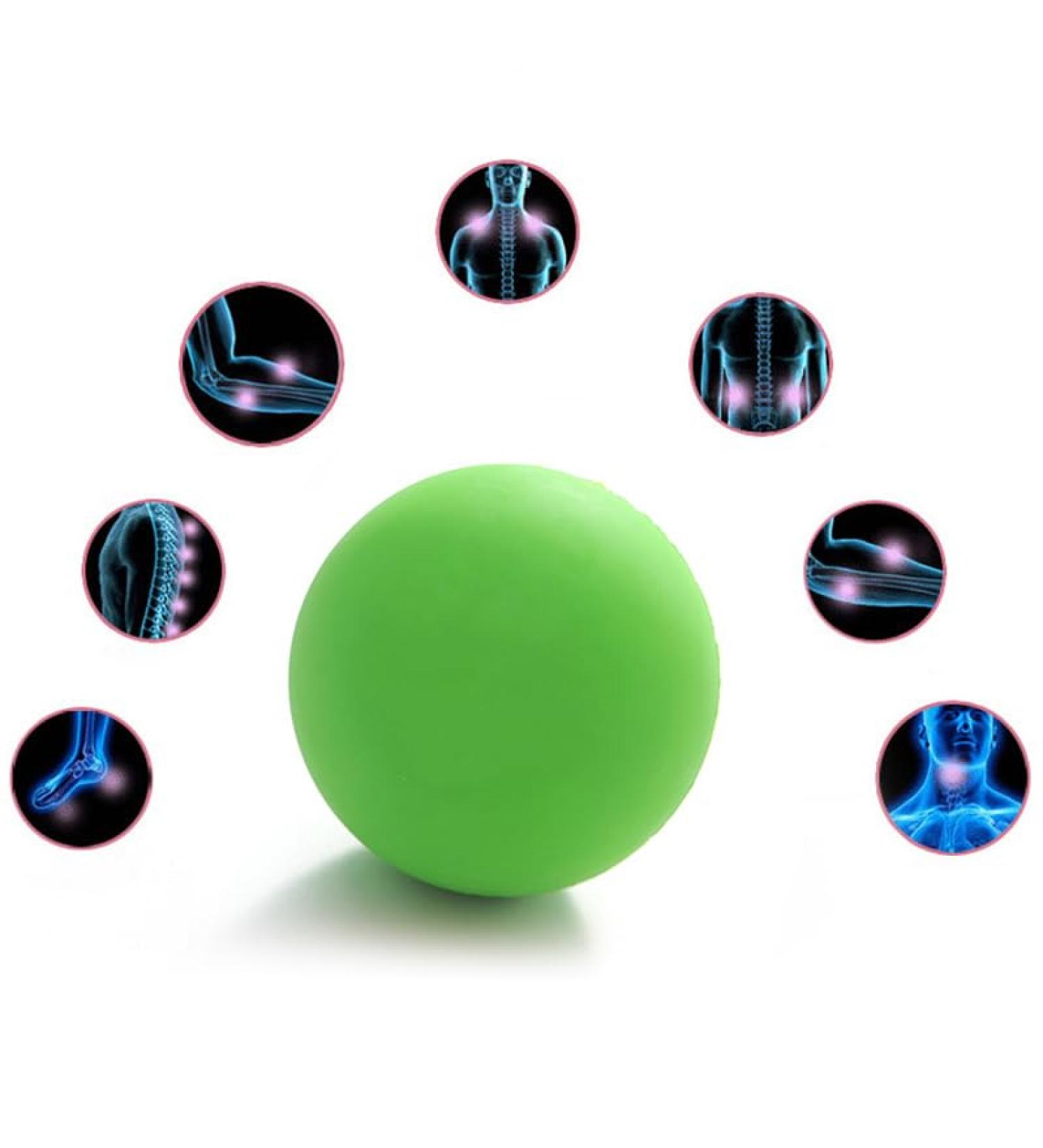 Verdant Touch Massage Ball - Yoga Fascia Foot Massager for Muscle Relaxation | International Shipping - Buy Online on GoSupps.com