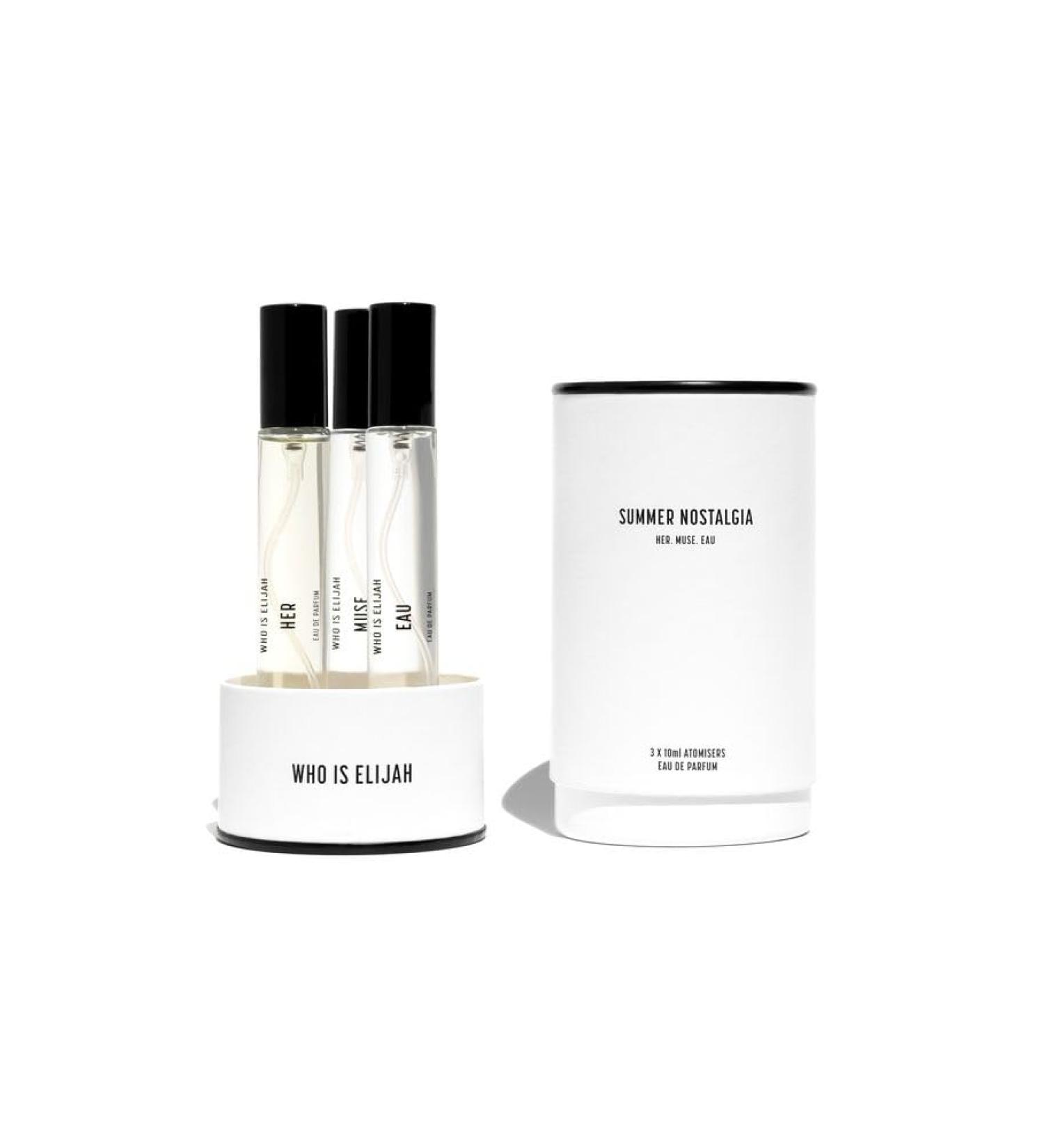 The Summer Nostalgia Trio Perfume Collection Unisex Eau de Parfum for Men & Women Travel Spray Fragrance Set with Her Muse & Eau Gifts for Women & Men Unisex Cologne 0.3 Fl Oz x 3 - Buy Online on GoSupps.com