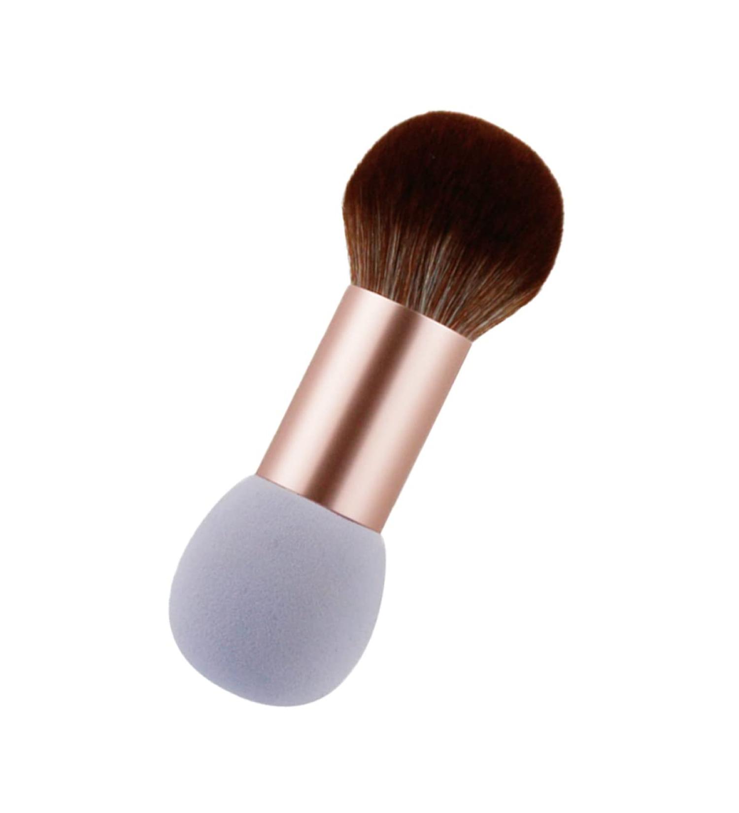 FRCOLOR Double-Ended Makeup Brush - Multi-Functional Portable Kabuki Brush for Liquid & Cream Cosmetics | Assorted Colors - Ideal for Women - Buy Online on GoSupps.com