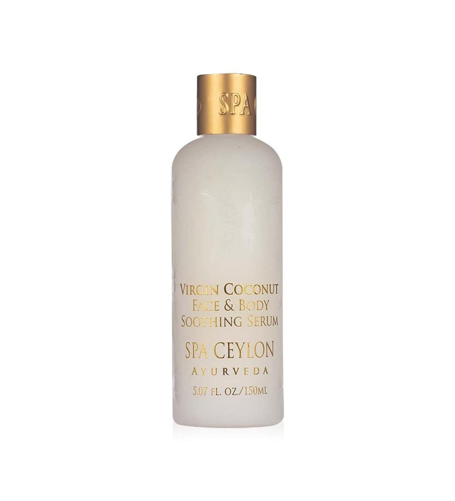 SPA CEYLON Virgin Coconut Face & Body Soothing Serum | 100% Natural Hydrating Formula | Silicon-Free | All Skin Types Safe - Buy Online on GoSupps.com