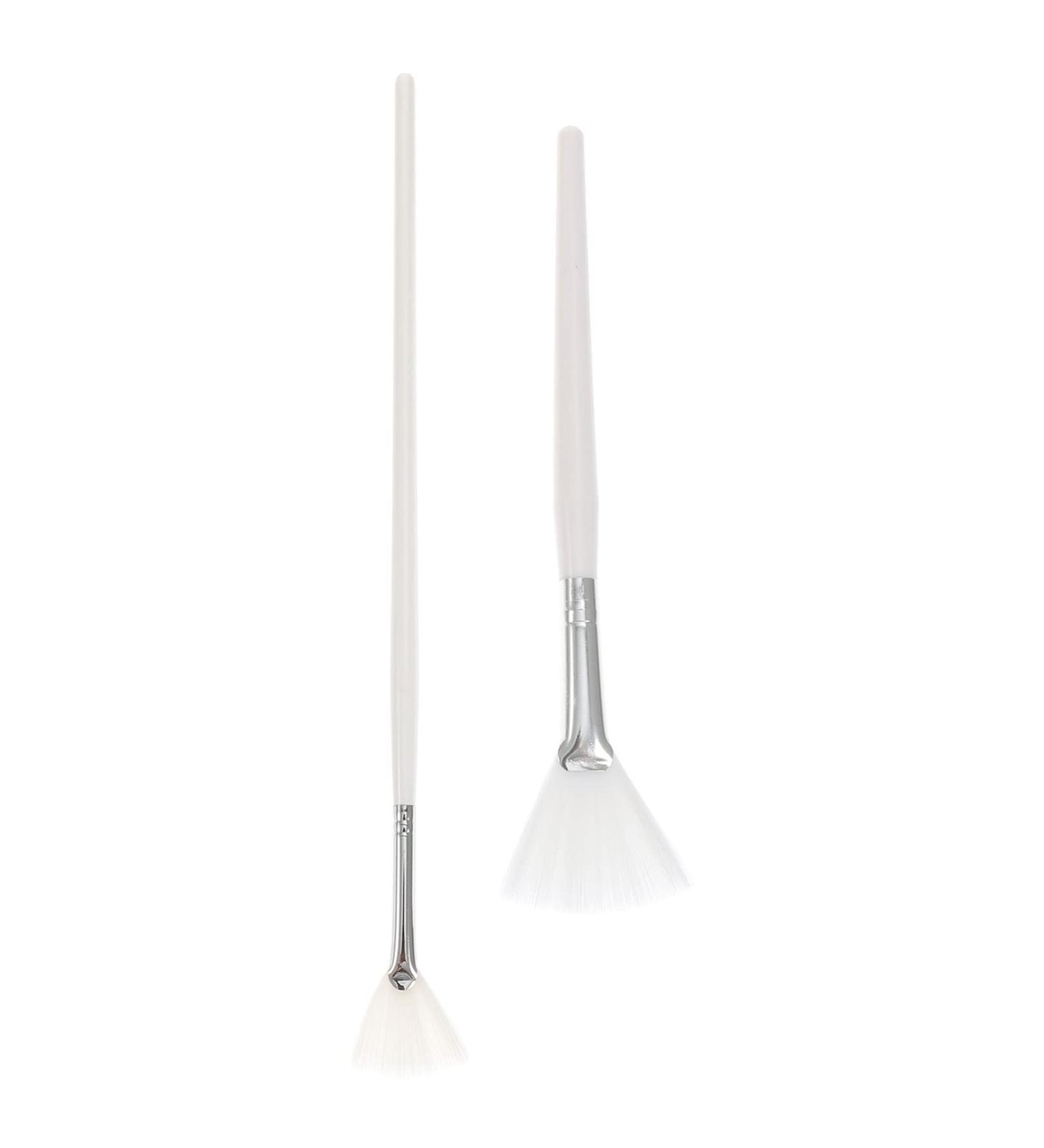 CALLARON Mask Brush Set - Soft Fan Applicator for Masks & Lash | Ideal Beauty Tool for Women & Girls - Buy Online on GoSupps.com