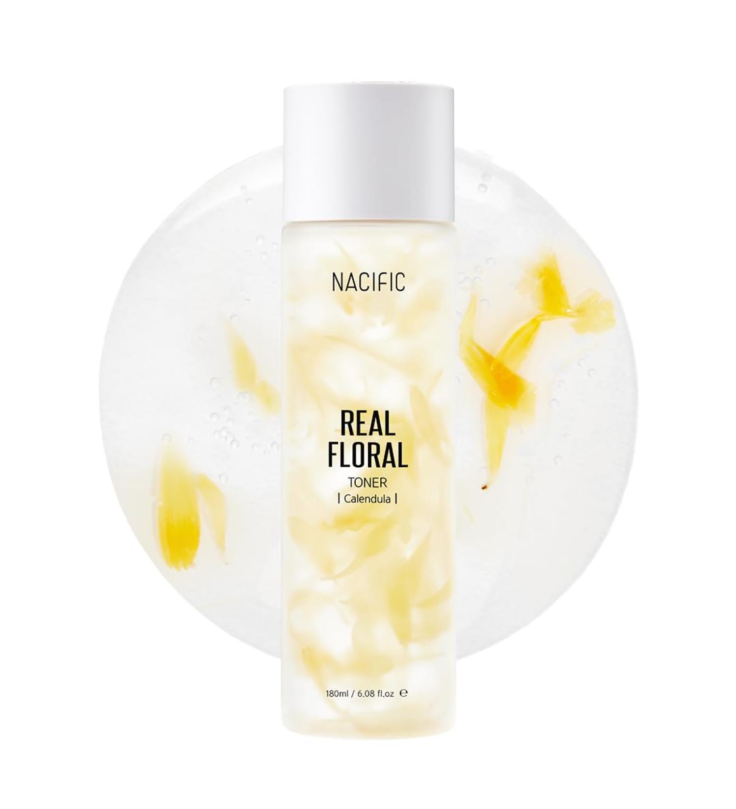 Buy NACIFIC Real Calendula Floral Toner 180ml - Soothing & Hydrating | International Shipping Available - Buy Online on GoSupps.com
