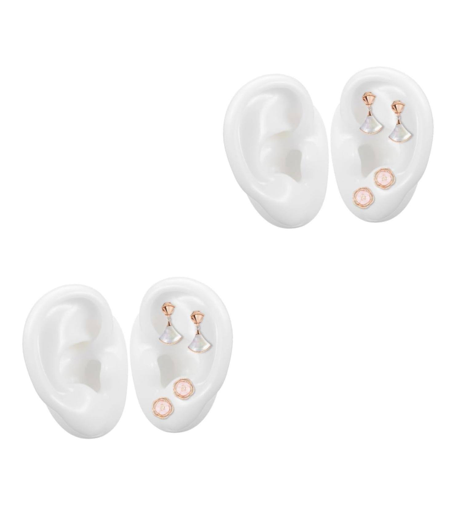 Buy Healeved 2 Pairs Artificial Ear Piercing Practice Tools - Realistic Human Ear Models for Simulation & Display - Ideal for Lab & Training Use - Buy Online on GoSupps.com
