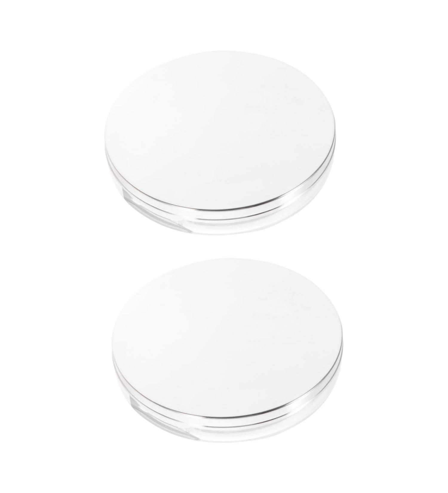 FRCOLOR Powder Puff Case 2 Sets Boxes Powder Box Makeup Containers Powder Puff Drying Rack Powder Storage Case Mix Clamshell - Buy Online on GoSupps.com